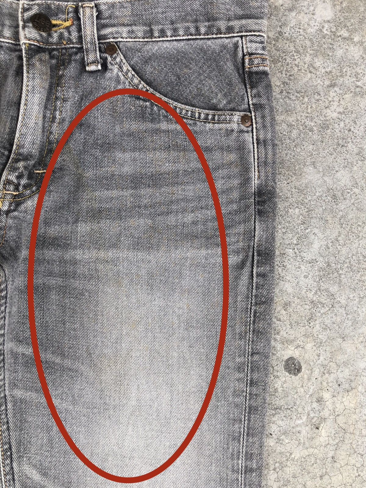 If Six Was Nine Japanese Lee Flared Jeans Distressed Jeans Size US 29 - 16 Thumbnail