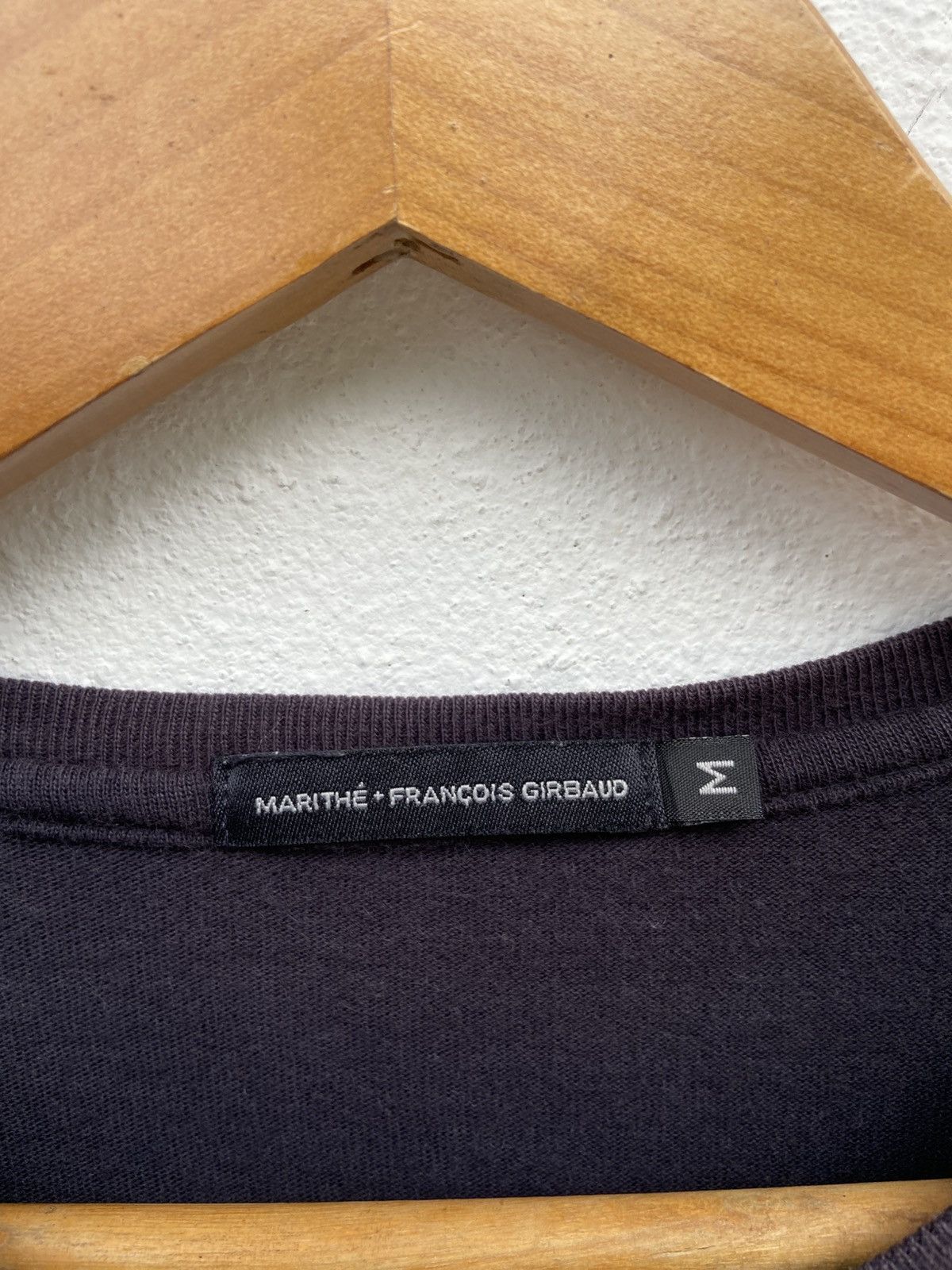Marithe + Francois Girbaud MFG t shirt long sleeve rare design Size US M / EU 48-50 / 2 - 9 Thumbnail