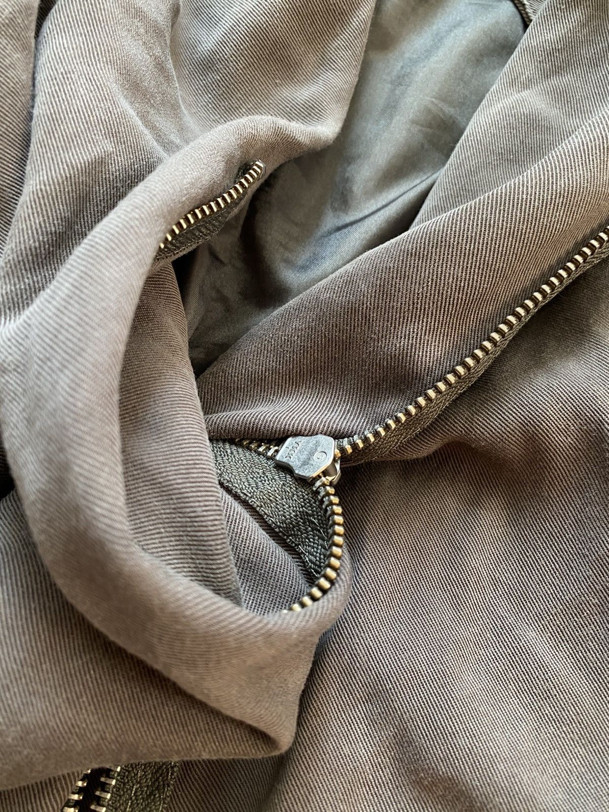 Allsaints × If Six Was Nine CRAZY RICK OWENS STYLE DISTRESSED MULTI ZIPPER CARGO JACKET Size L / US 10 / IT 46 - 9 Thumbnail