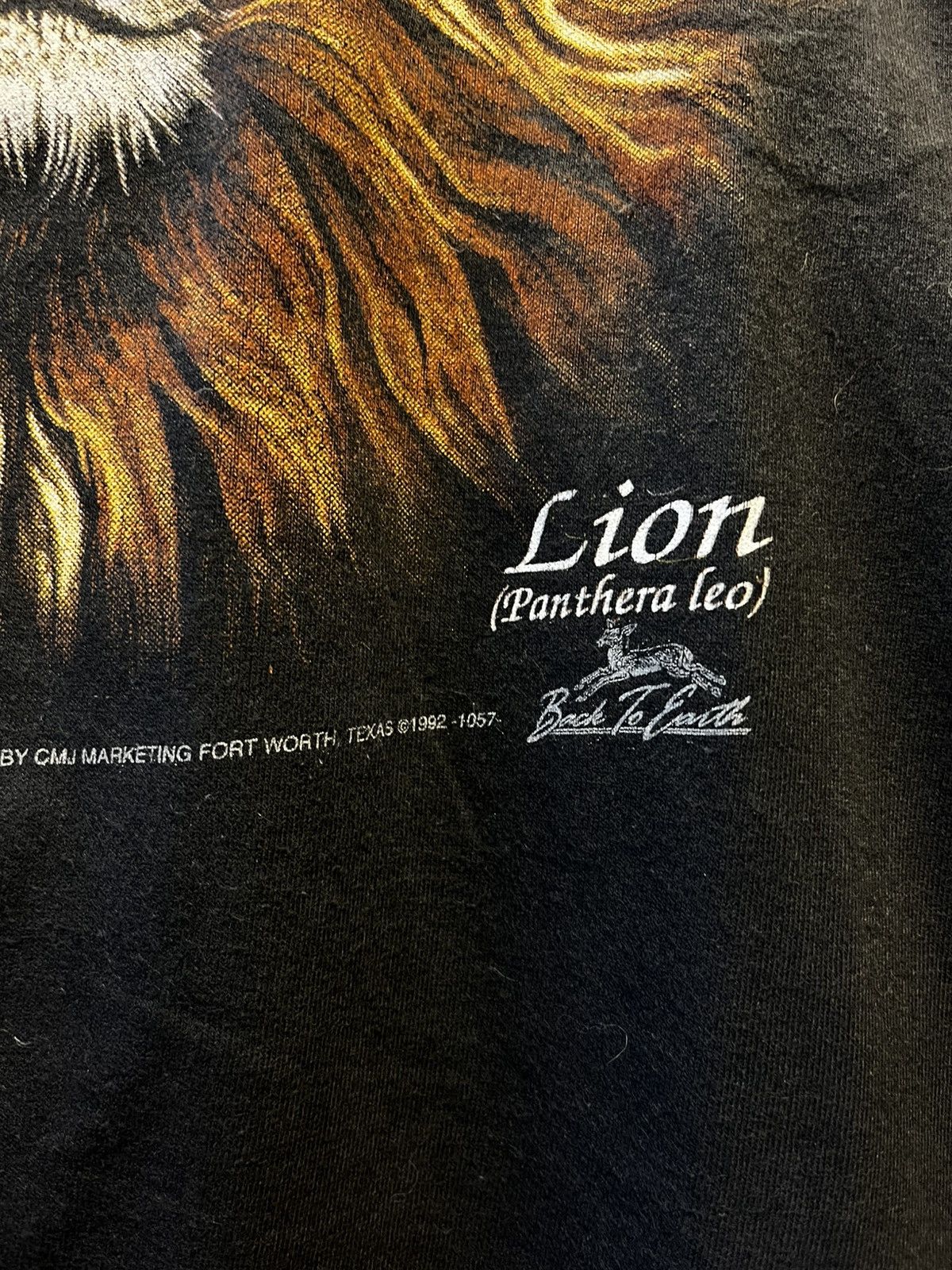 Harley Davidson × Vintage Vintage tee lion animal 3d emblem 90s 1992 Size US L / EU 52-54 / 3 - 4 Thumbnail