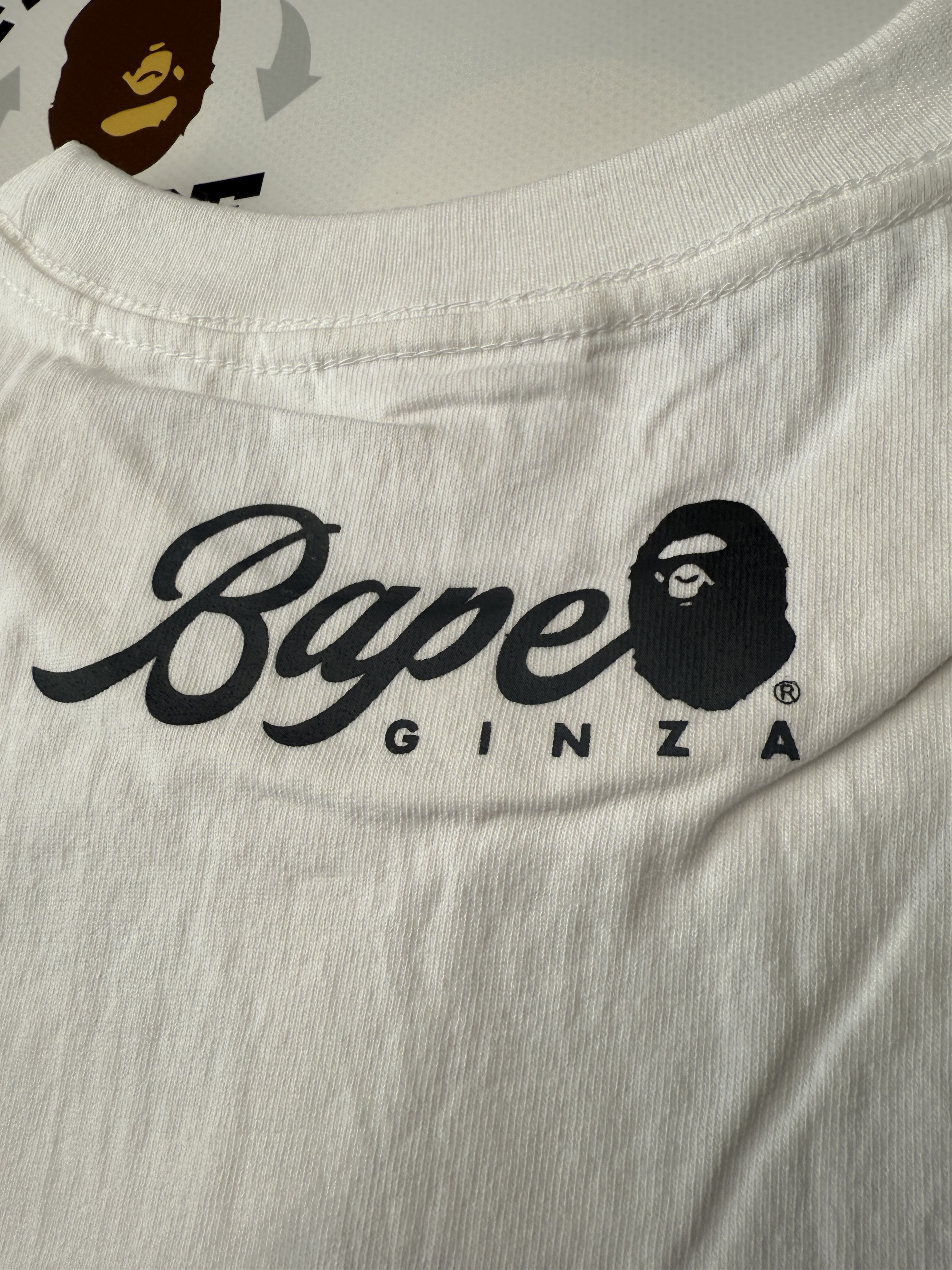 Bape BAPE STORE GINZA CAMO APE HEAD TEE Size US L / EU 52-54 / 3 - 4 Thumbnail