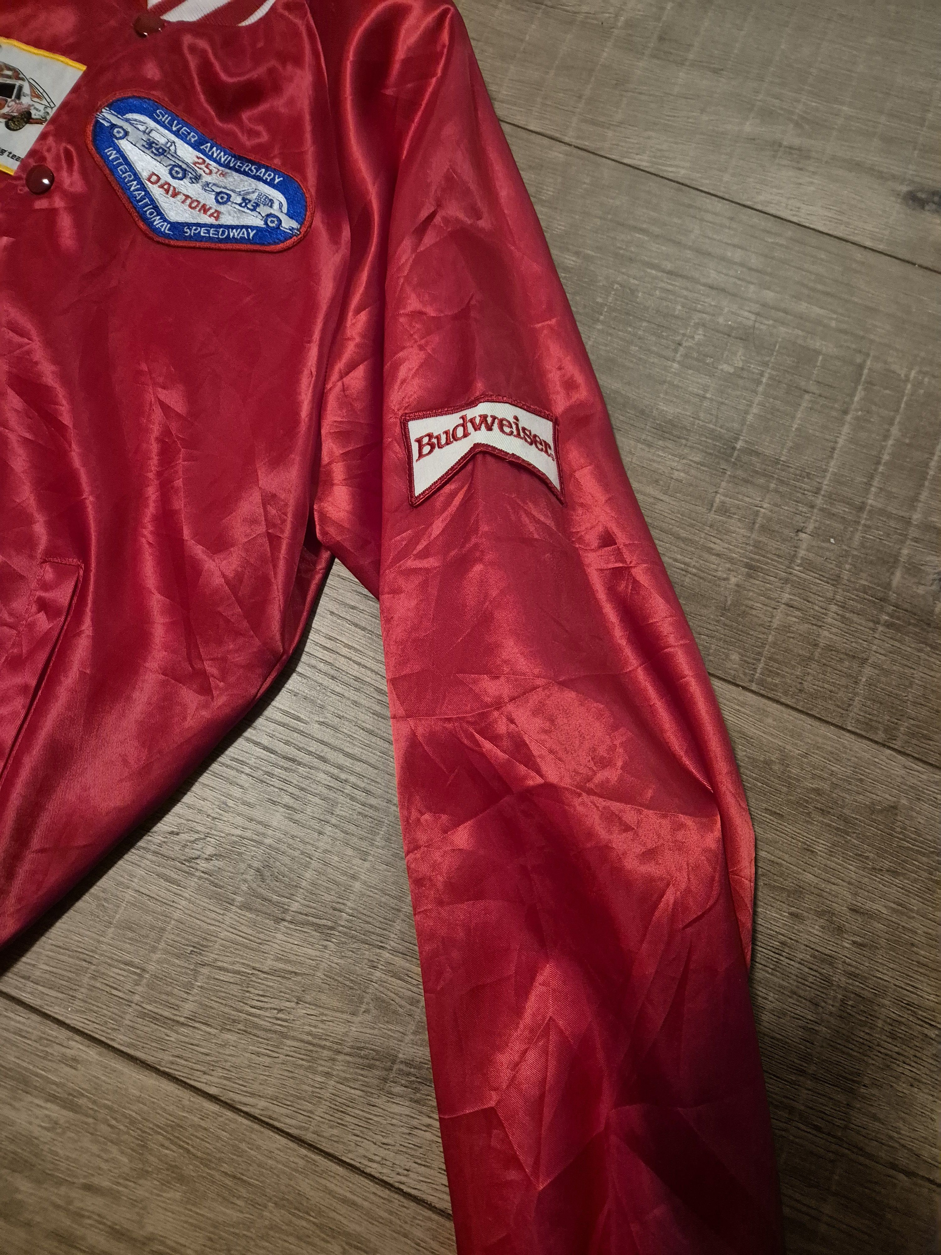 Budweiser 80' Budweiser beer Usa Varsity Baseball jackek Size S / US 4 / IT 40 - 8 Thumbnail