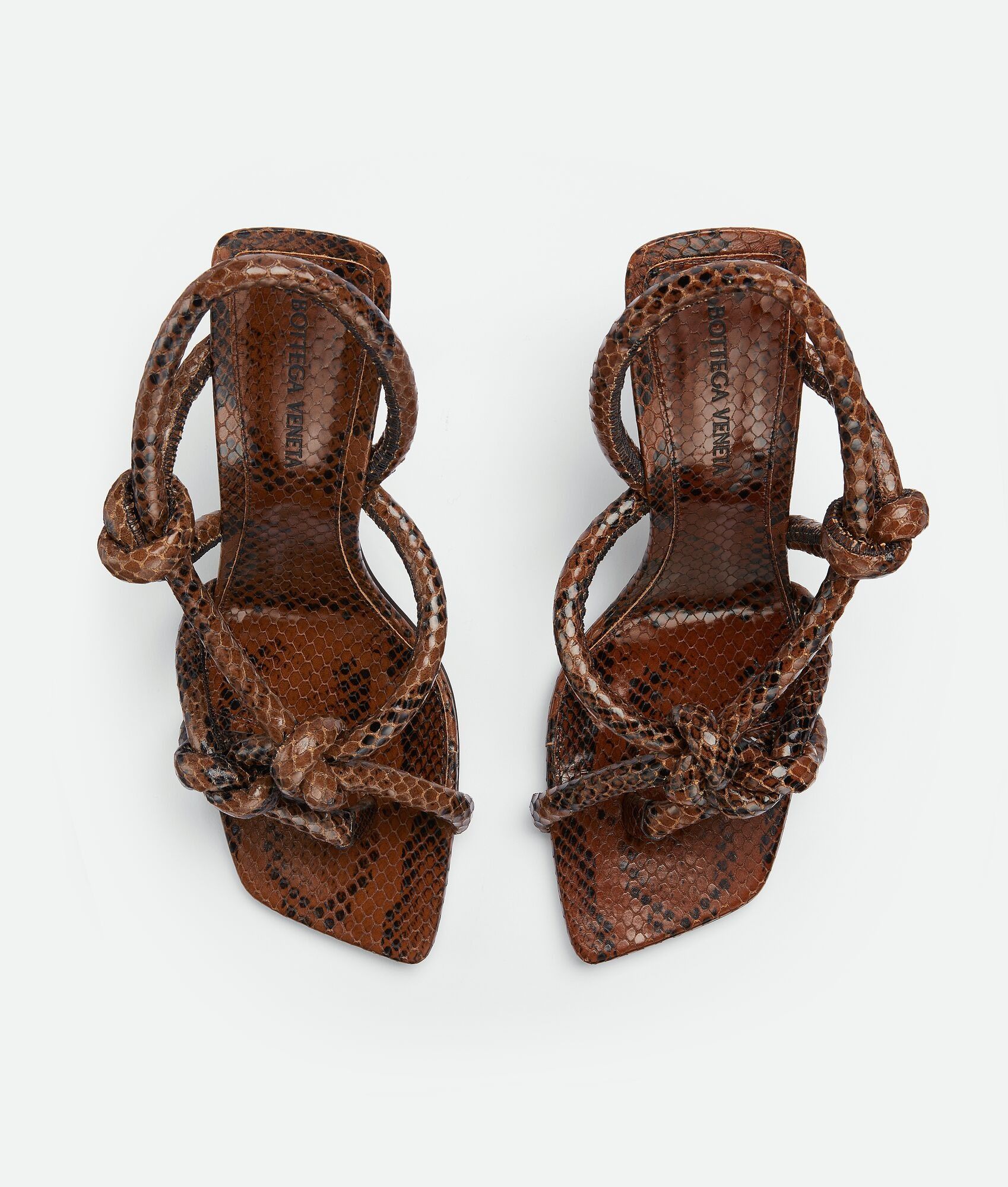 Bottega Veneta o1loc1c0125 739785 Jimbo Slingback Sandals in Brown Size US 9 / IT 39 - 4 Thumbnail