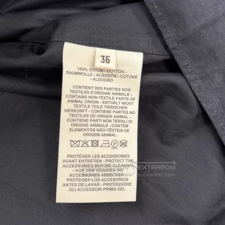 Hermes Hermes Black Drawstring Waist Shirtdress Size XS / US 0-2 / IT 36-38 - 5 Thumbnail