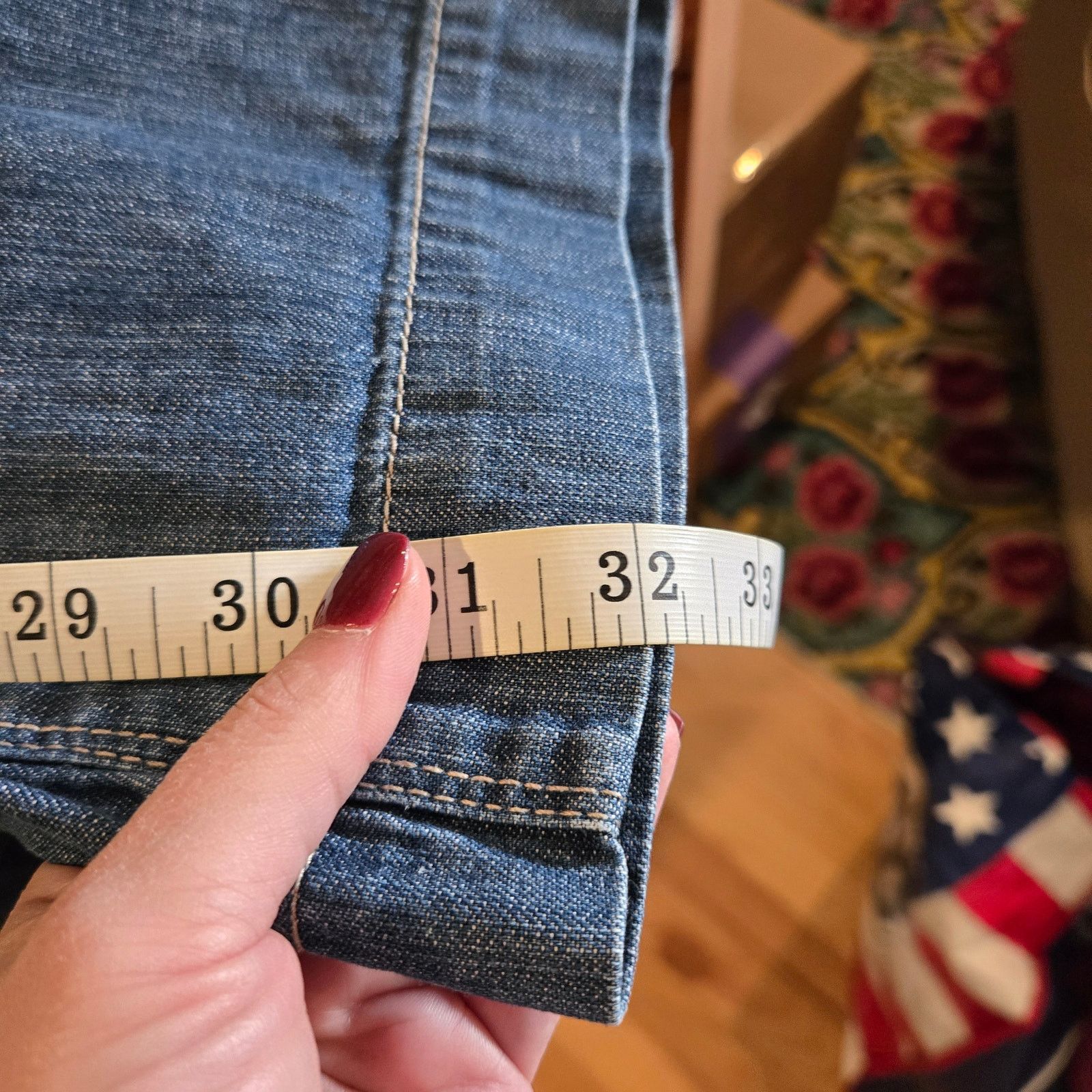 Gap Gap Factory wide leg sailor pocket jeans sz 14 Size 36" / US 14 / IT 50 - 7 Thumbnail