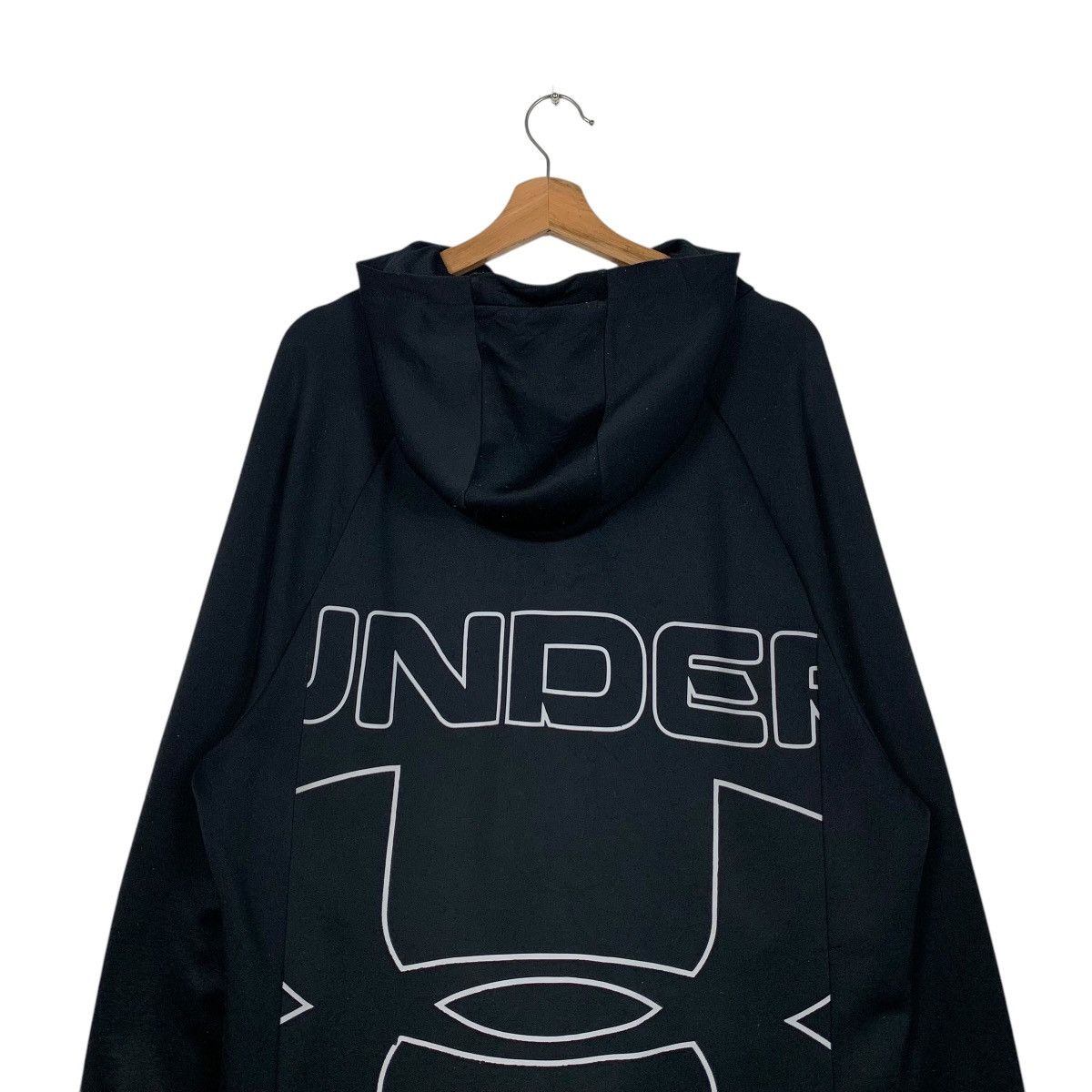 Under Armour UNDER ARMOUR Back Big Logo Zipper Hoodies #2010-C87 Size US XXL / EU 58 / 5 - 2 Thumbnail