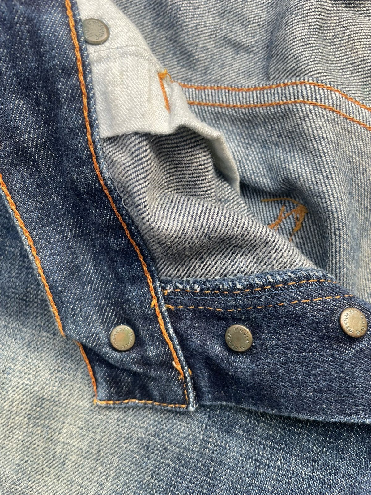 Nudie Jeans Vintage Nudie Even Steven Denim Size US 35 - 19 Thumbnail