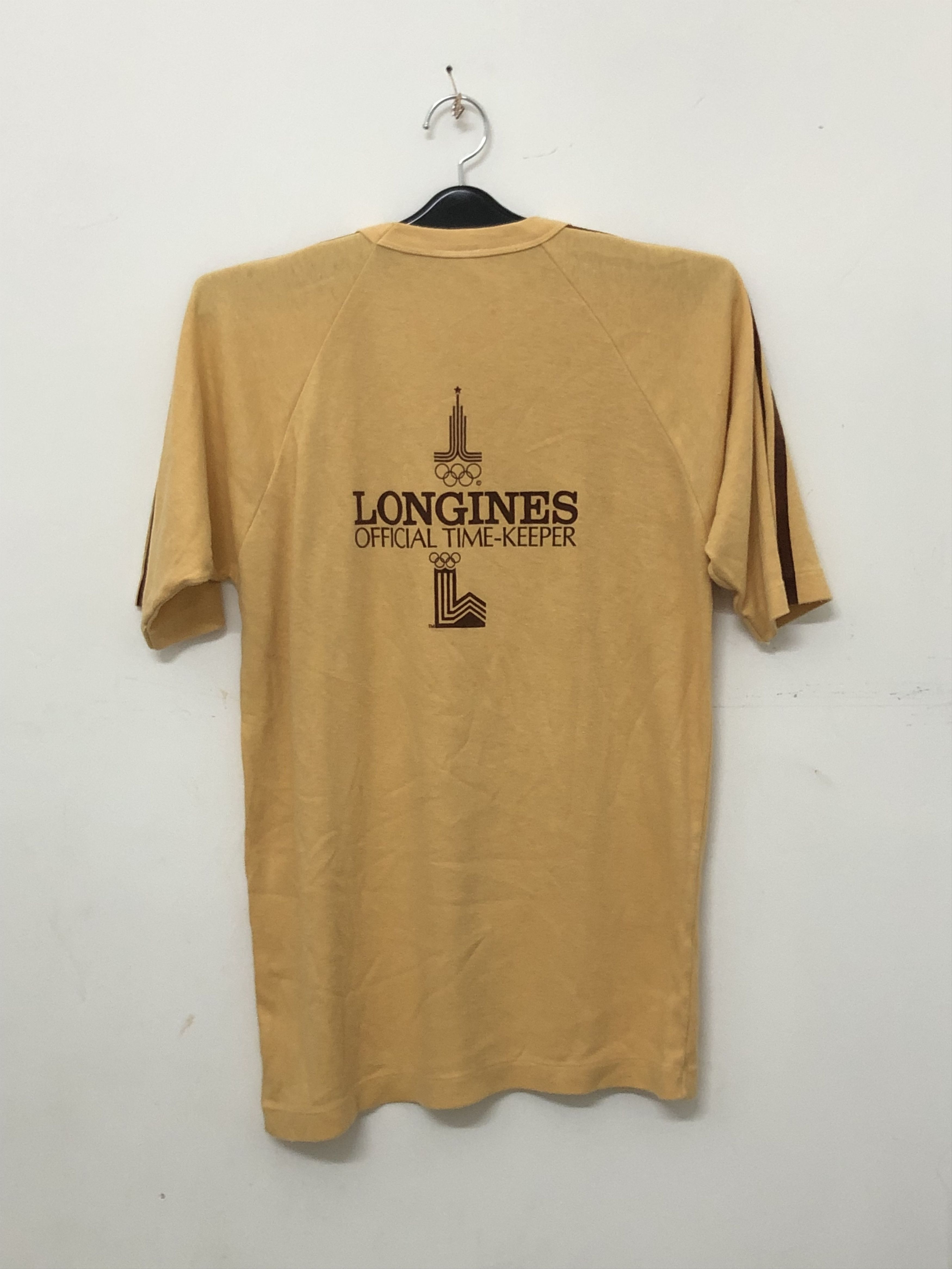 Longines × USA Olympics × Vintage Vintage 80s Longines Official Time-Keeper Olympic Tshirt Size US M / EU 48-50 / 2 - 3 Thumbnail