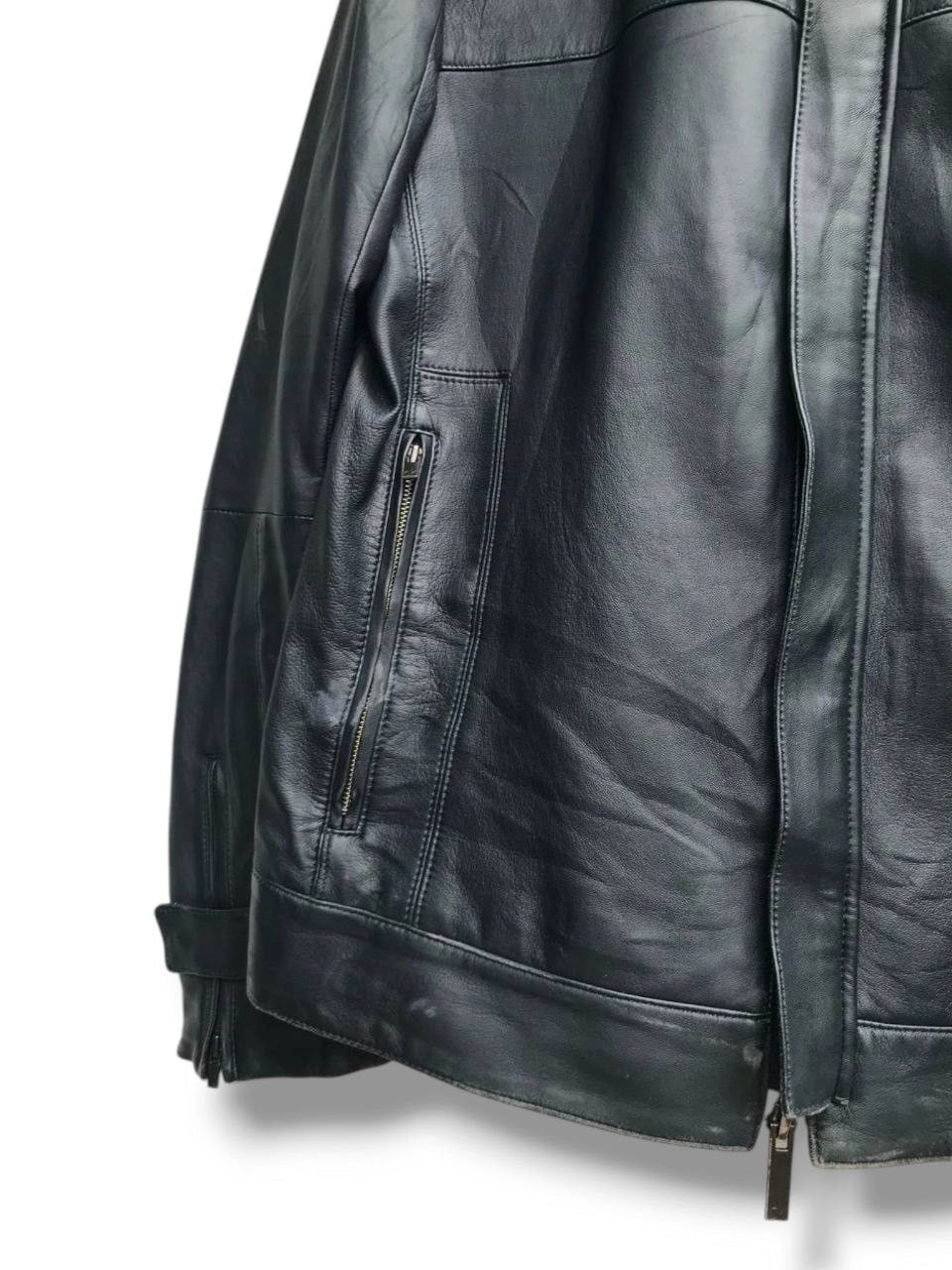 Calvin Klein × Calvin Klein 205W39NYC Vintage Calvin Klein Sheepskin Leather Jacket Size US L / EU 52-54 / 3 - 7 Thumbnail