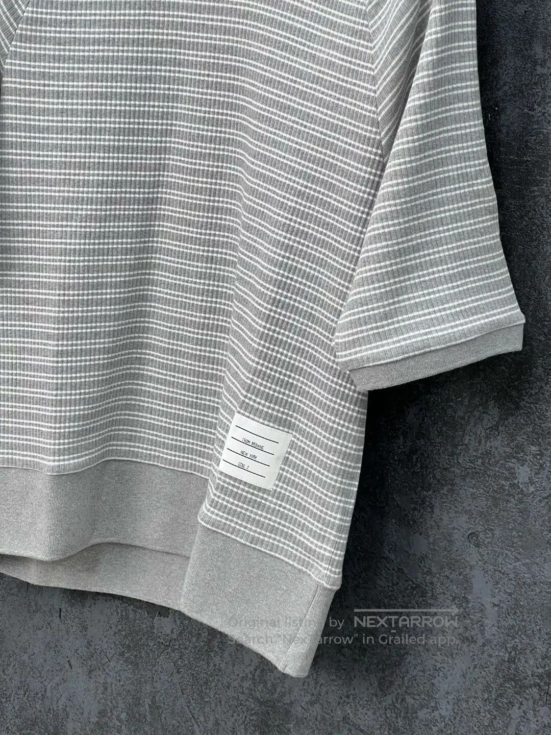 Thom Browne thom browne classic striped cotton t-shirt. Size US M / EU 48-50 / 2 - 4 Thumbnail