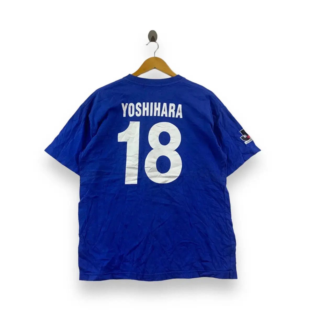 Vintage Vintage GAMBA OSAKA J LEAGUE Football Yoshihara Tee Size US M / EU 48-50 / 2 - 2 Thumbnail