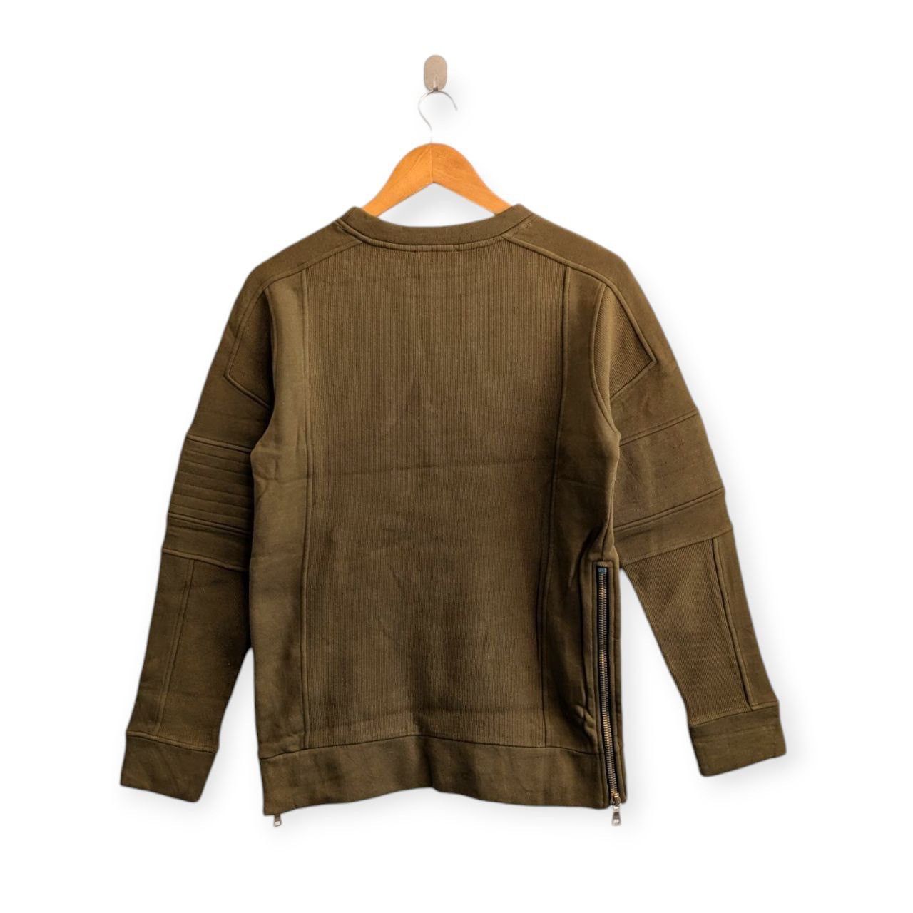Balmain BALMAIN side zip sweatshirts Size US XS / EU 42 / 0 - 2 Thumbnail