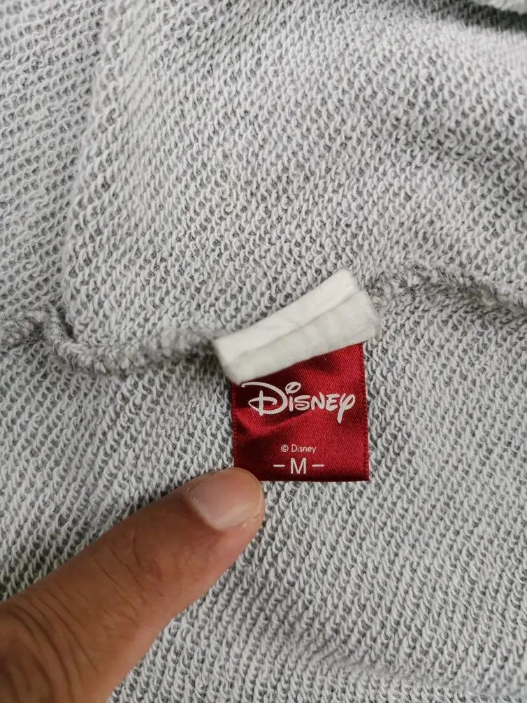 Disney × Mickey Mouse Disney Mickey Mouse Big Logo Hoodie Sweatshirt Size US M / EU 48-50 / 2 - 3 Thumbnail