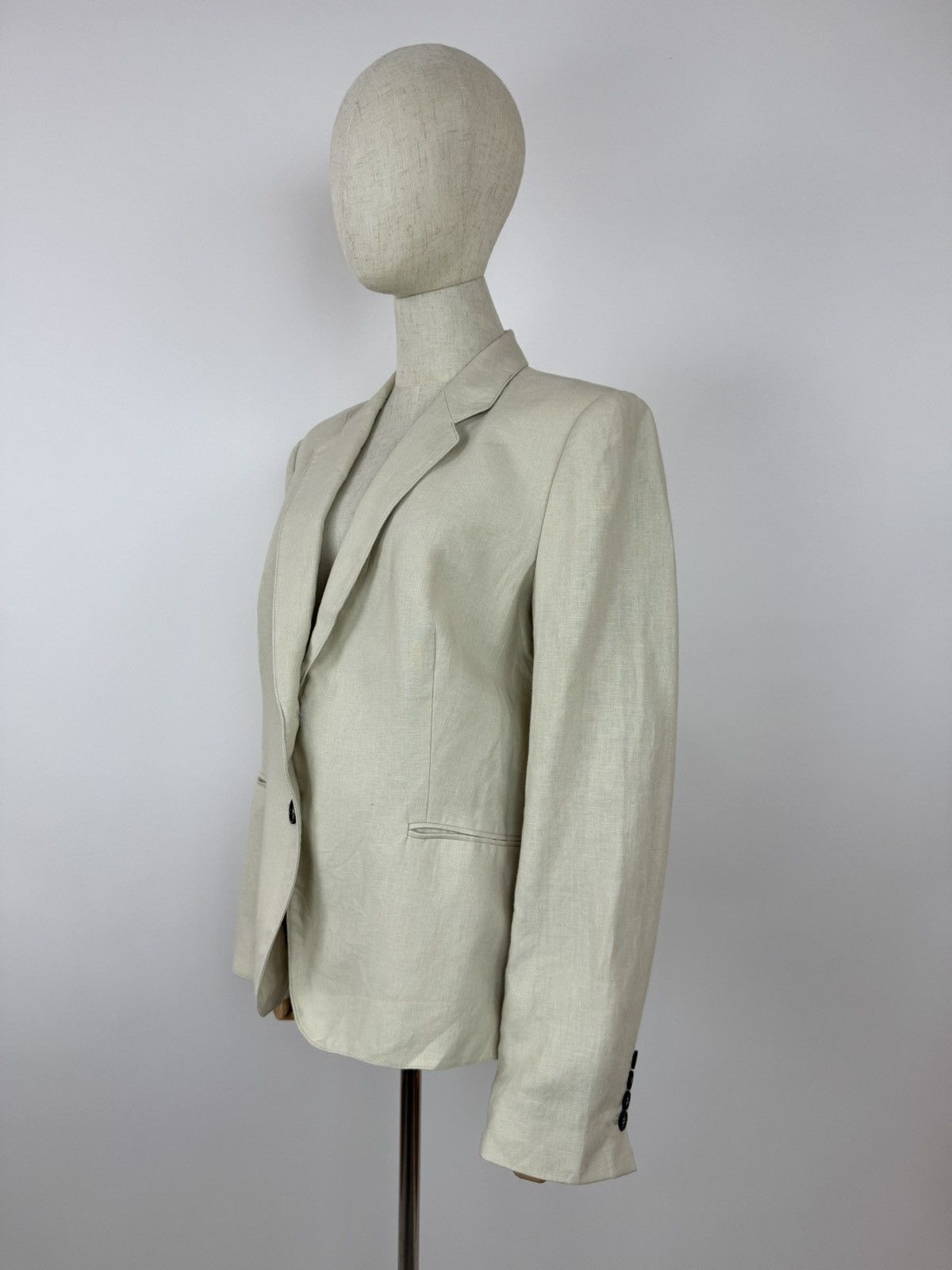 Aquascutum Aquascutum London Linen Blazer jacket old money preppy style Size XL / US 12-14 / IT 48-50 - 3 Thumbnail