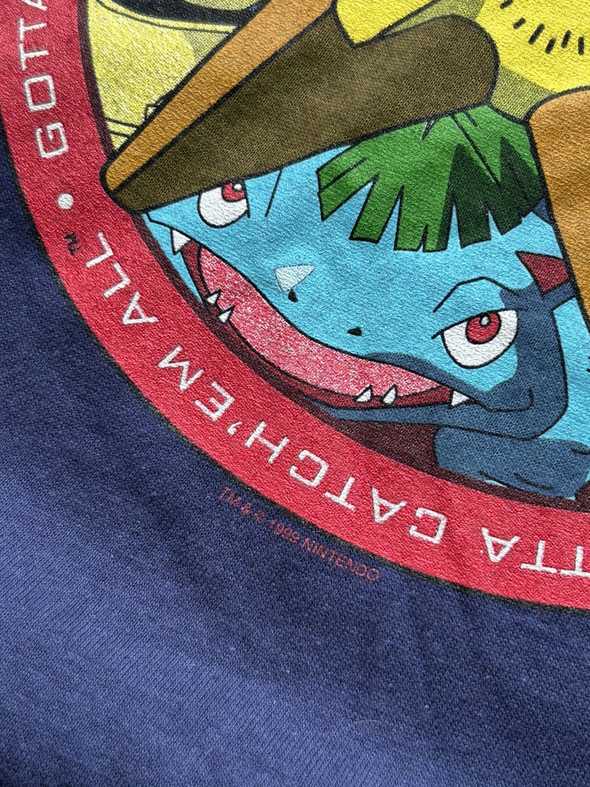 Pokemon New Vintage tee shirt 1999 pokemon rare y2k nintendo Size US XS / EU 42 / 0 - 3 Thumbnail