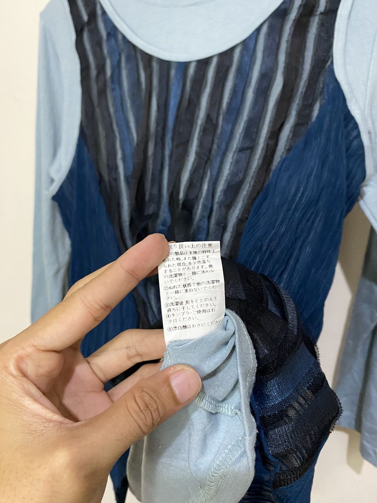 If Six Was Nine × Issey Miyake × Japanese Brand ISSEY MIYAKE STYLE Blouses Calabaza Size L / US 10 / IT 46 - 11 Thumbnail