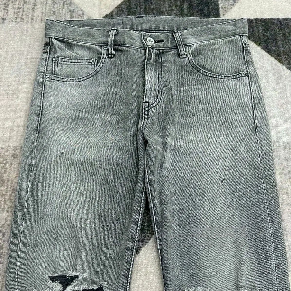 Neighborhood NEIGHBORHOOD 19SS Ripped Washed Jeans. Size US 31 - 3 Thumbnail