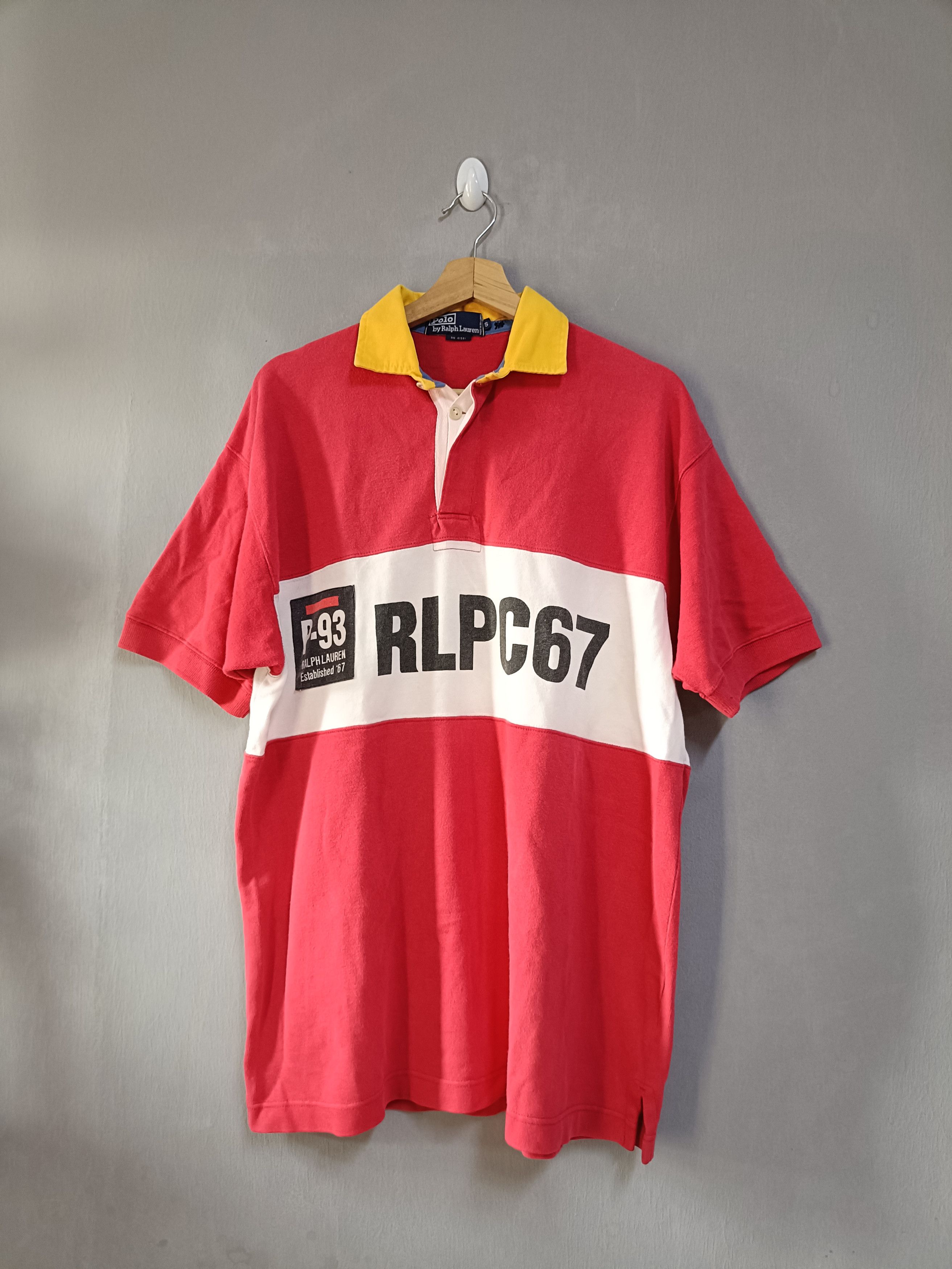Polo Ralph Lauren Vintage Vintage Polo Ralph Lauren P 93 RLPC 67 Oversized Grailed