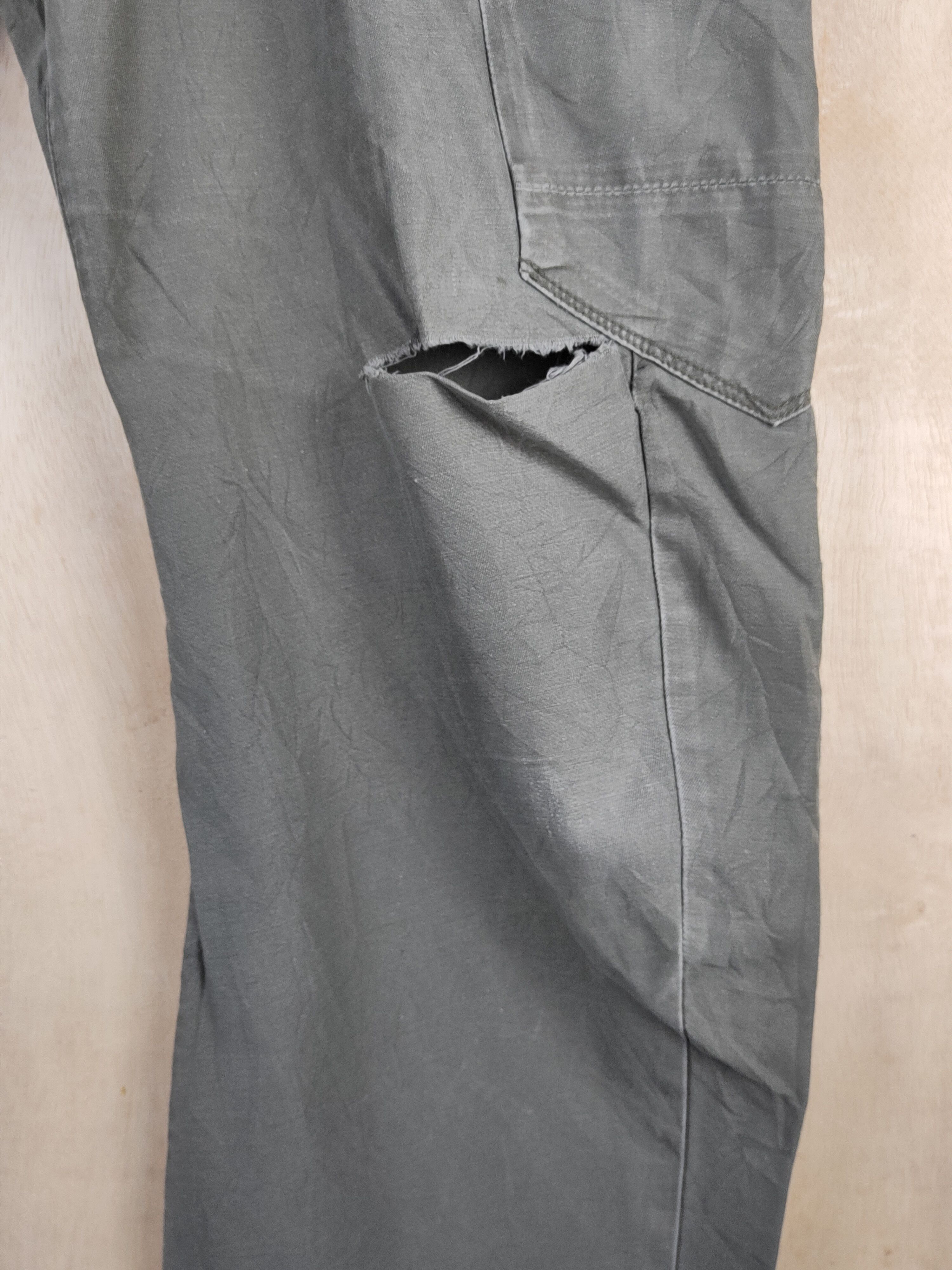 Japanese Brand Xebec Twist45 Green Multipocket Tactical Cargo Pants #S2416 Size US 36 / EU 52 - 6 Thumbnail