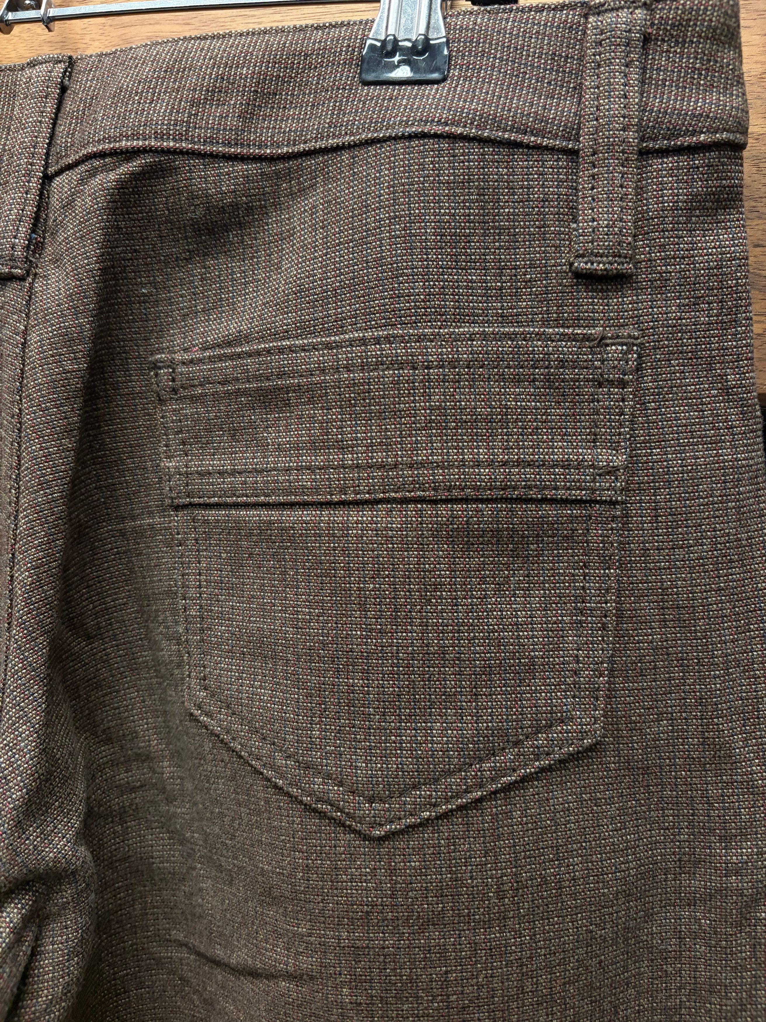 Junya Watanabe 2002 Junya Watanabe ‘Rustic’ Pinstripe Flared Leg Trousers Size US 29 - 4 Thumbnail