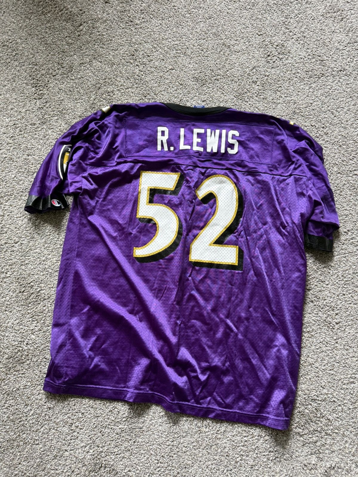 Champion Vintage Champion Baltimore Ravens Ray Lewis #52 NFL Jersey Size US L / EU 52-54 / 3 - 7 Thumbnail