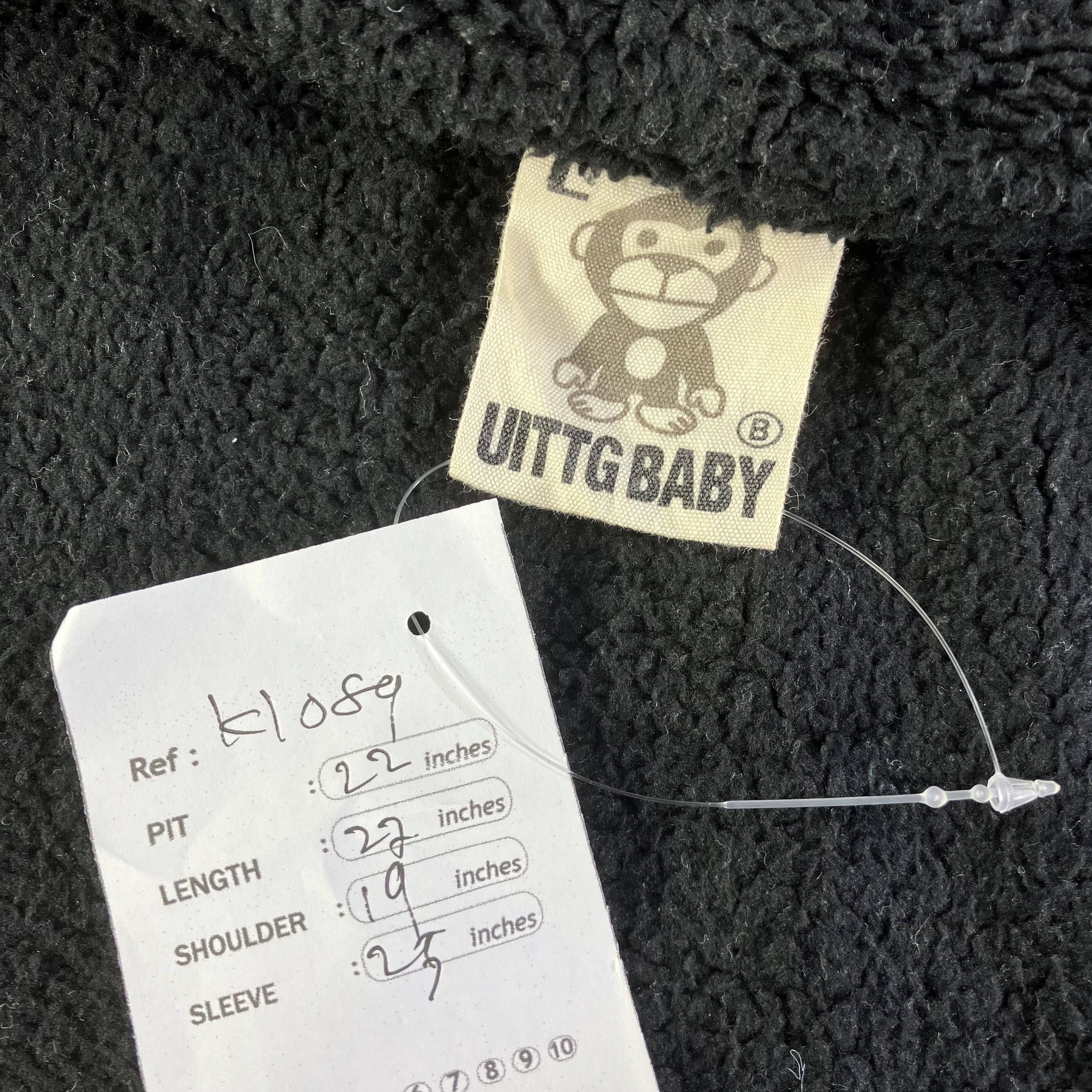 Japanese Brand UITTG Baby Zip Up Hoodie K1089 Size US M / EU 48-50 / 2 - 9 Thumbnail