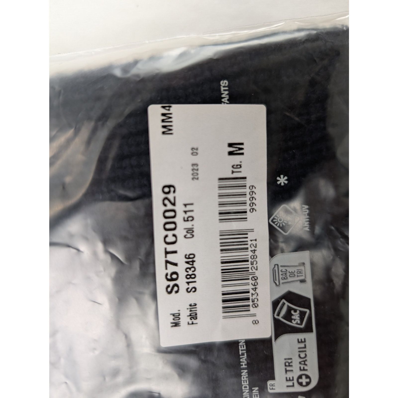 Maison Margiela o1rshd1 Size: M / Ribbed Balaclava Scarf in Navy Blue Size ONE SIZE - 16 Thumbnail