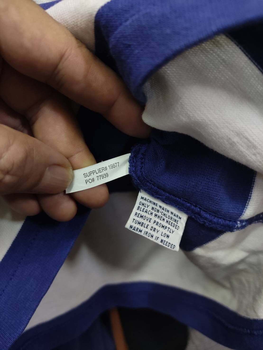 Rugby Ralph Lauren Rare! Vtg Polo Ralph Lauren " R.L.Y.C. " Longsleeve Shirt Size US L / EU 52-54 / 3 - 8 Thumbnail