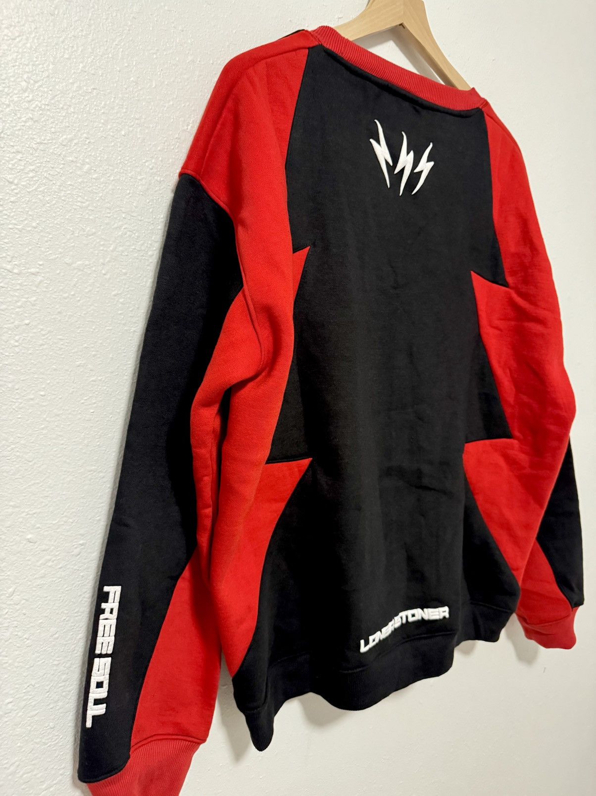 Other Loner Stoner Set “FREE MIND / FREE SOUL” – Size XL NWT Size US XL / EU 56 / 4 - 16 Thumbnail