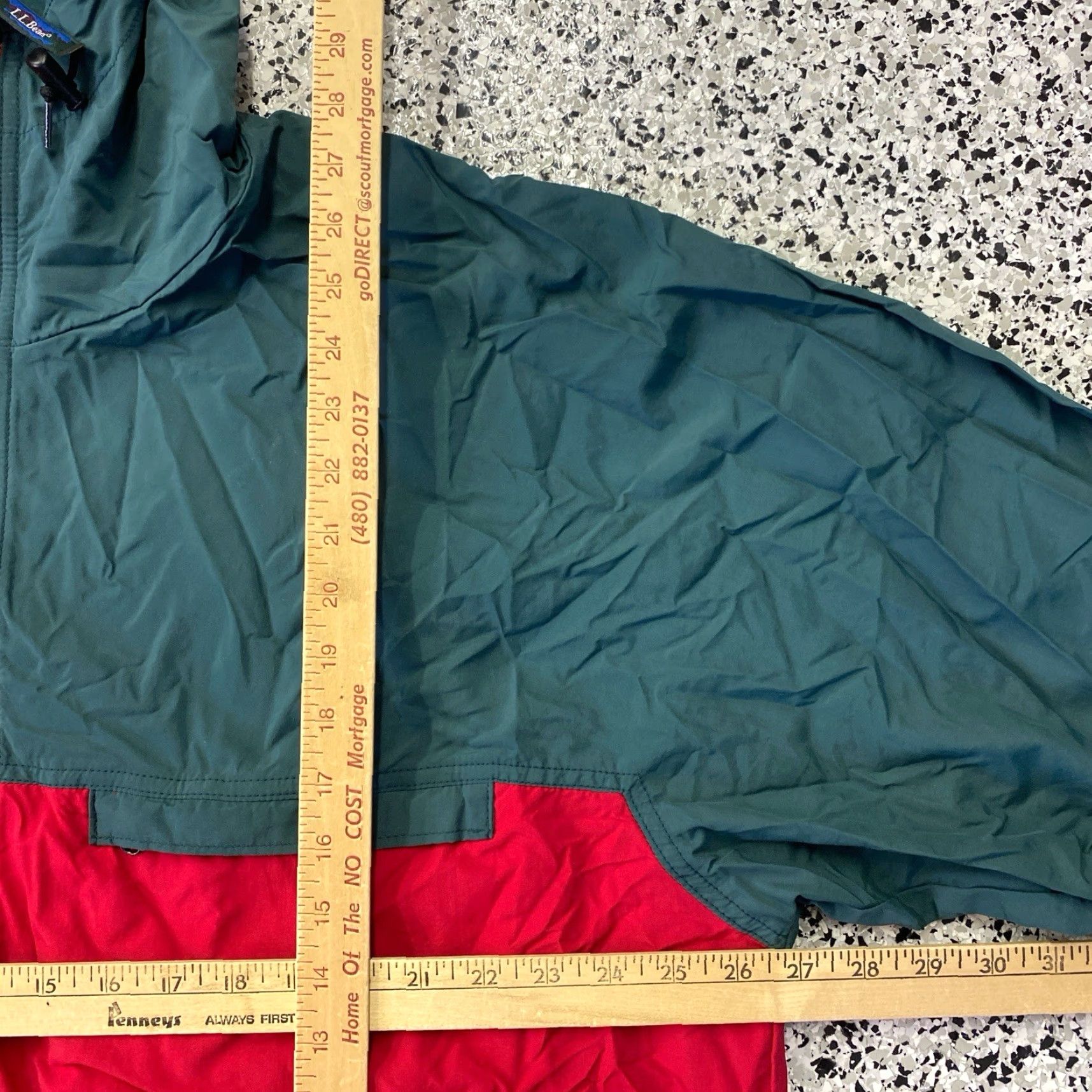 Vintage VINTAGE LL Bean Windbreaker Jacket Mens Pullover Hooded Anorak 90s XL Size US XL / EU 56 / 4 - 2 Thumbnail