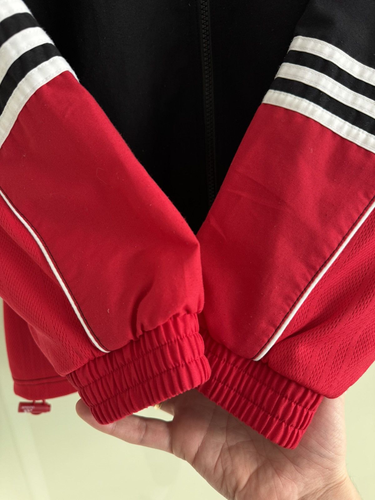 Adidas Vintage Adidas Busingen 2000-2001 Soccer Track Jacket Jersey Size US M / EU 48-50 / 2 - 9 Thumbnail