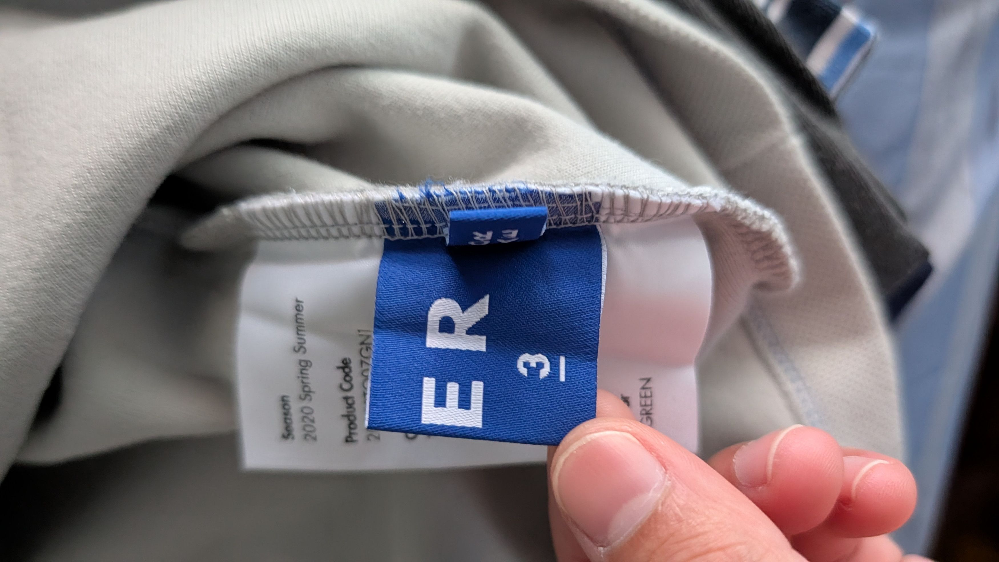 Ader Error Ader error off center collar tee Size US M / EU 48-50 / 2 - 7 Thumbnail