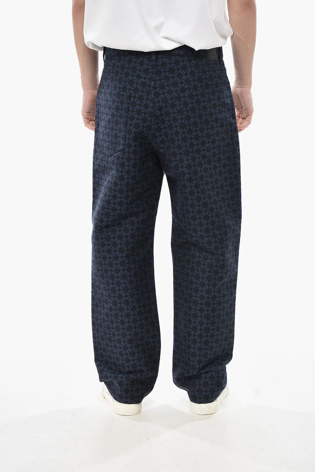 Givenchy og1mm0326 Cotton-Blend 5-Pocket Pant in Blue Size US 32 / EU 48 - 2 Thumbnail