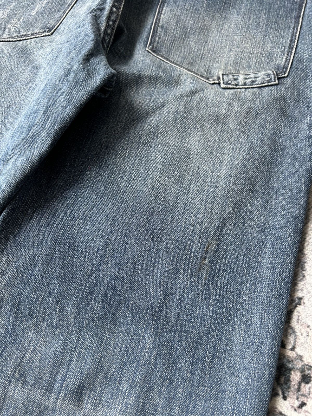 Jean Paul Gaultier JPG Patchwork Jeans Size US 35 - 10 Thumbnail