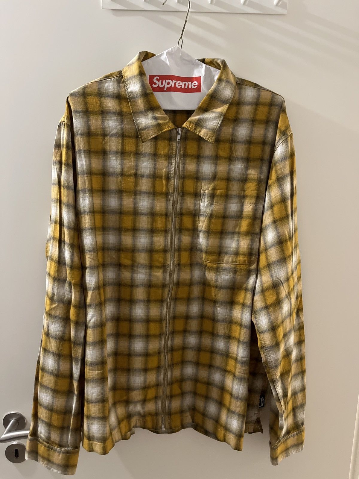 Stussy Stussy Zip Up Shirt Size US XL / EU 56 / 4 - 1 Thumbnail
