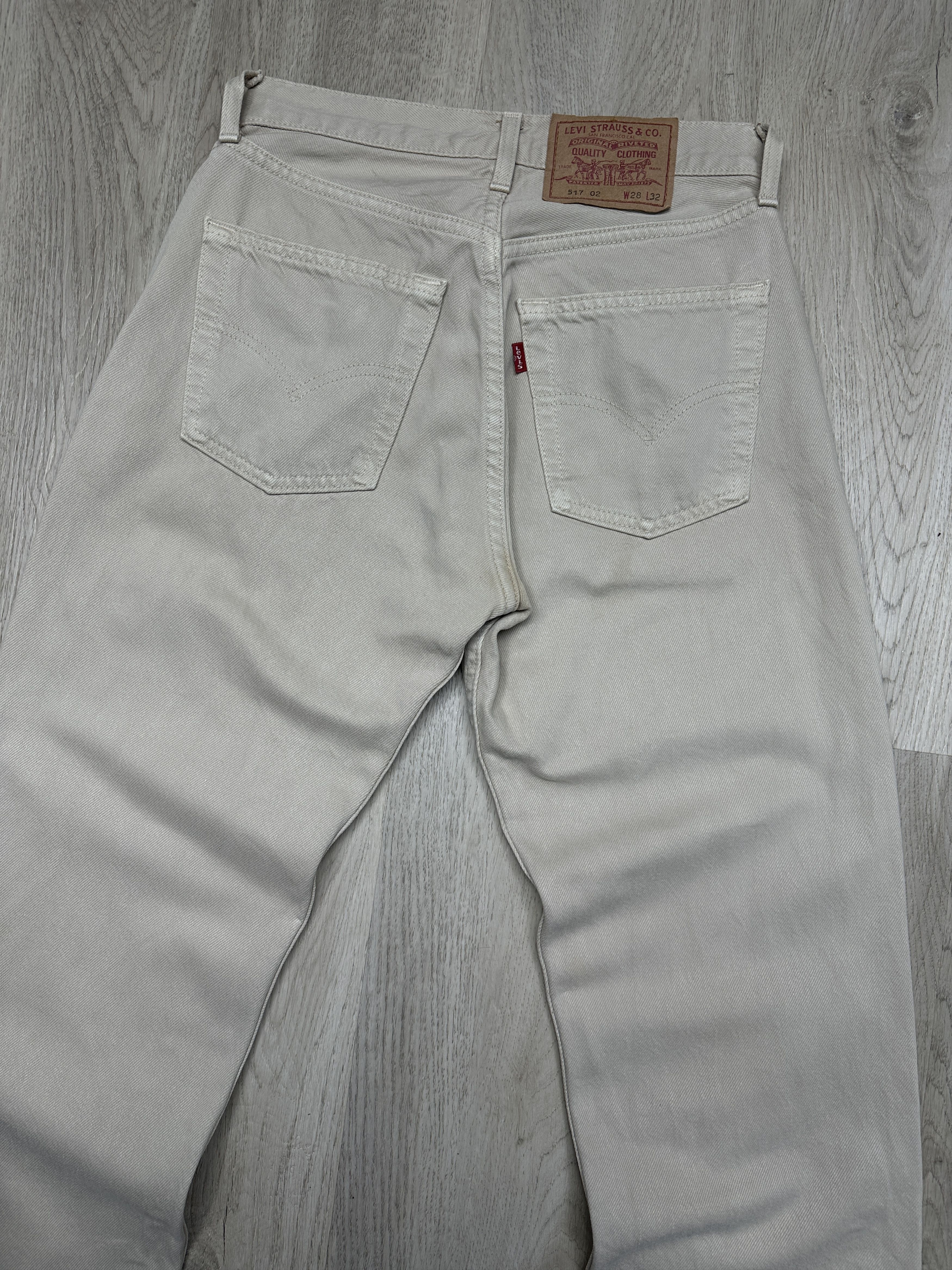 Levi's Levis 517 Vintage Mens Denim Pants Jeans Made In Usa Size US 28 / EU 44 - 2 Thumbnail