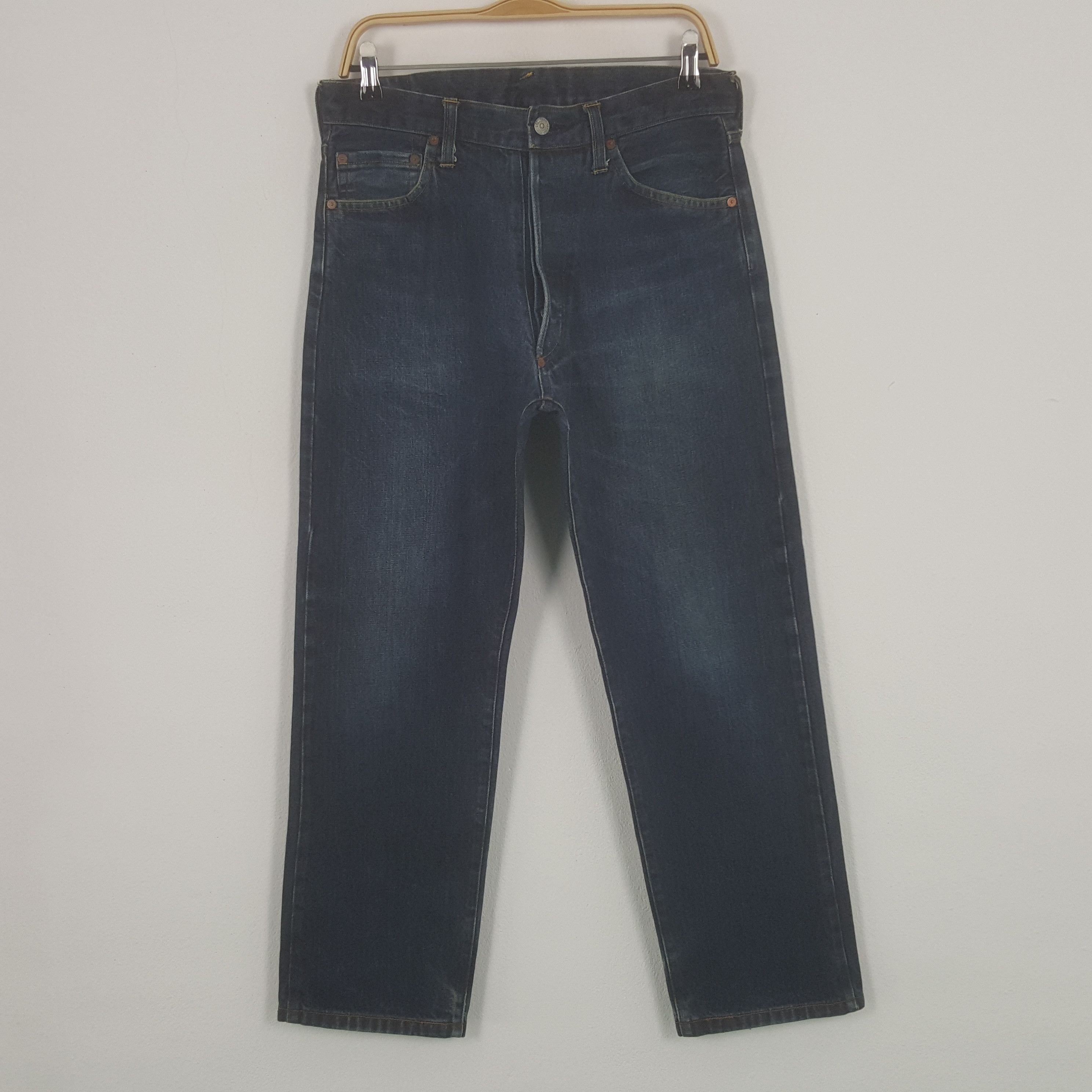 Evisu × Japanese Brand Vintage Evisu Japan Custom Daicock Art Denim Jeans Size US 31 - 4 Thumbnail