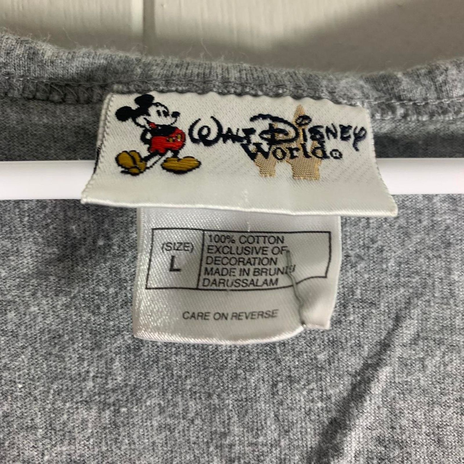Disney vintage Y2K 2000s WALT DISNEY WORLD MICKEY MOUSE tank top L Size US L / EU 52-54 / 3 - 4 Thumbnail
