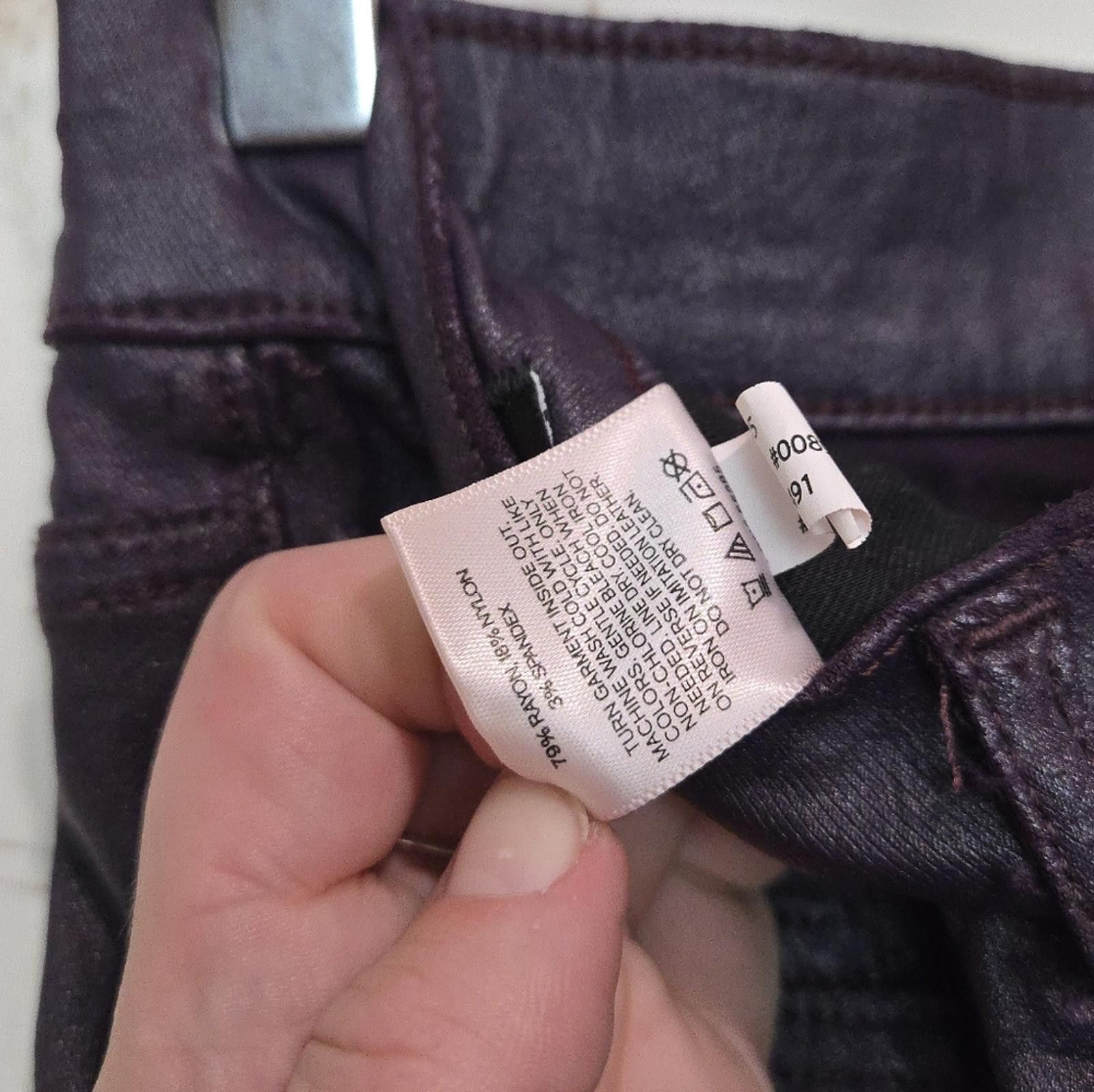 Express Express Skinny Mid Rise Coated Jean Size 25" / US 0 / IT 36 - 6 Thumbnail