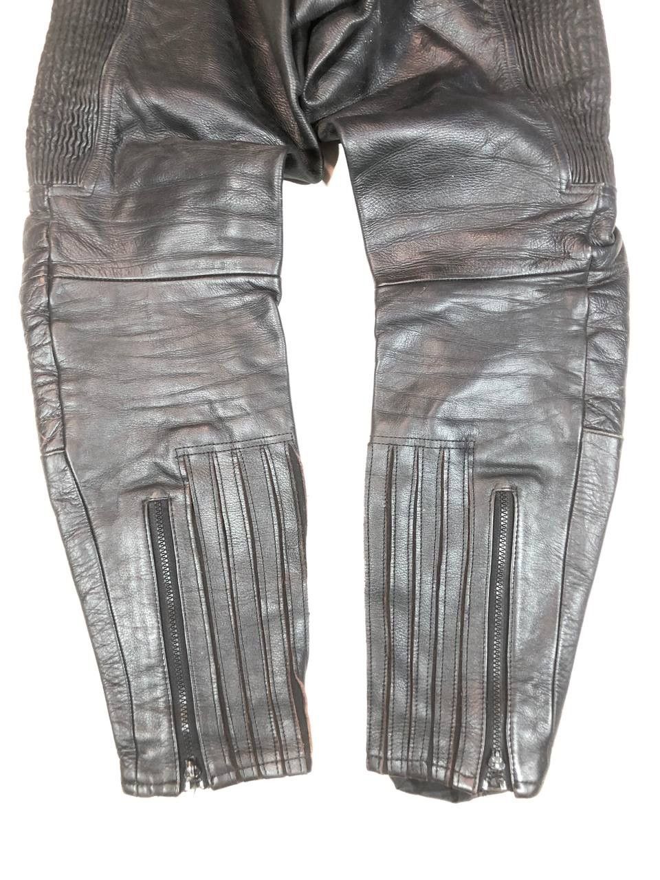 Genuine Leather Leder Motorcycle Leather Pants Vintage Size US 32 / EU 48 - 7 Thumbnail