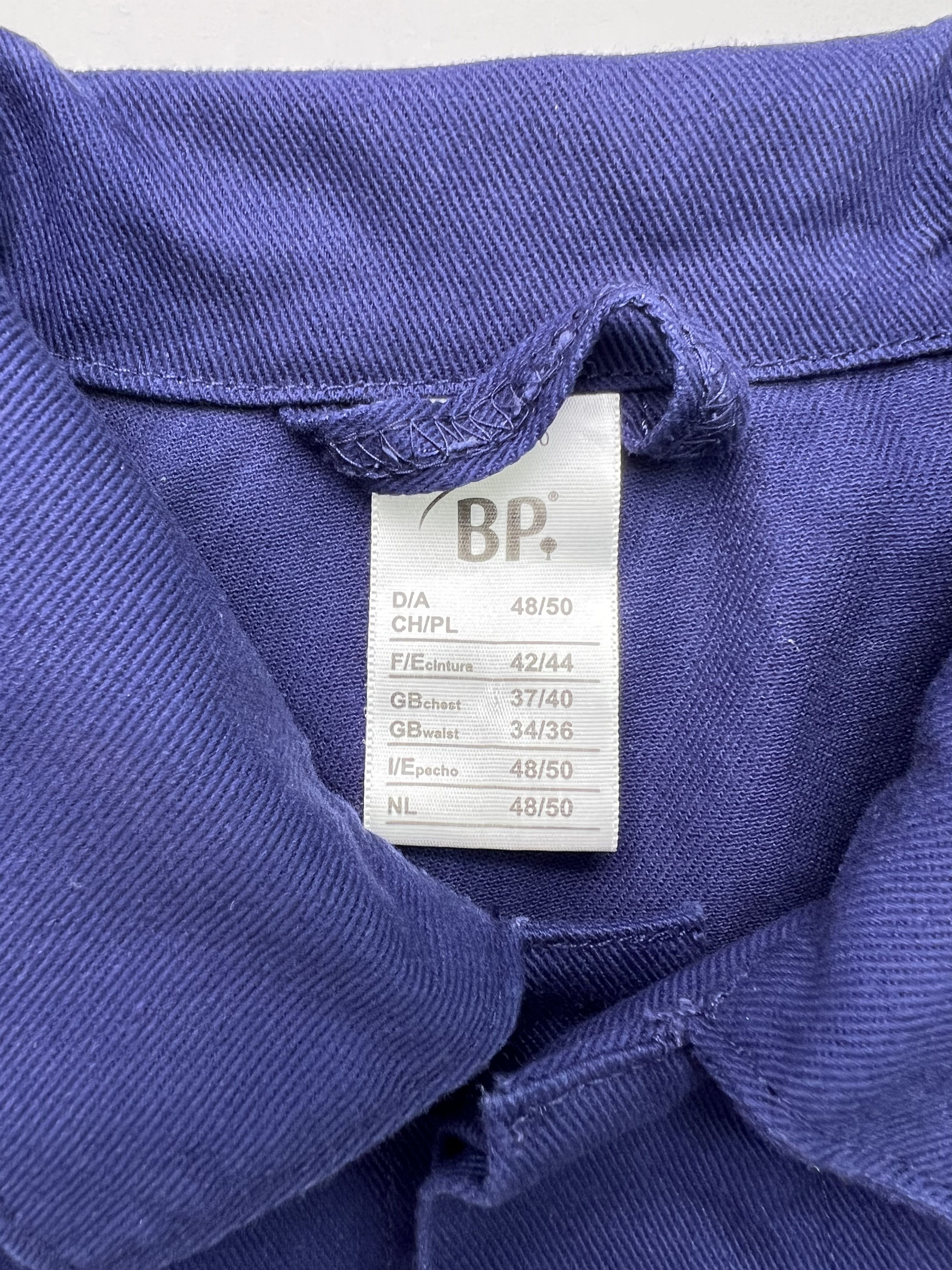 Vintage French Work Chore Jacket Vintage Bleu De Travail Size US L / EU 52-54 / 3 - 3 Thumbnail