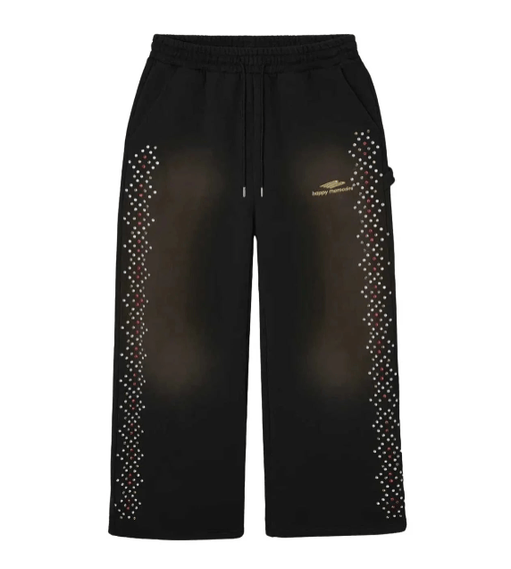 HMDD HMDD 'Crystal' Black & Red Sweats Size US 34 / EU 50 - 1 Preview