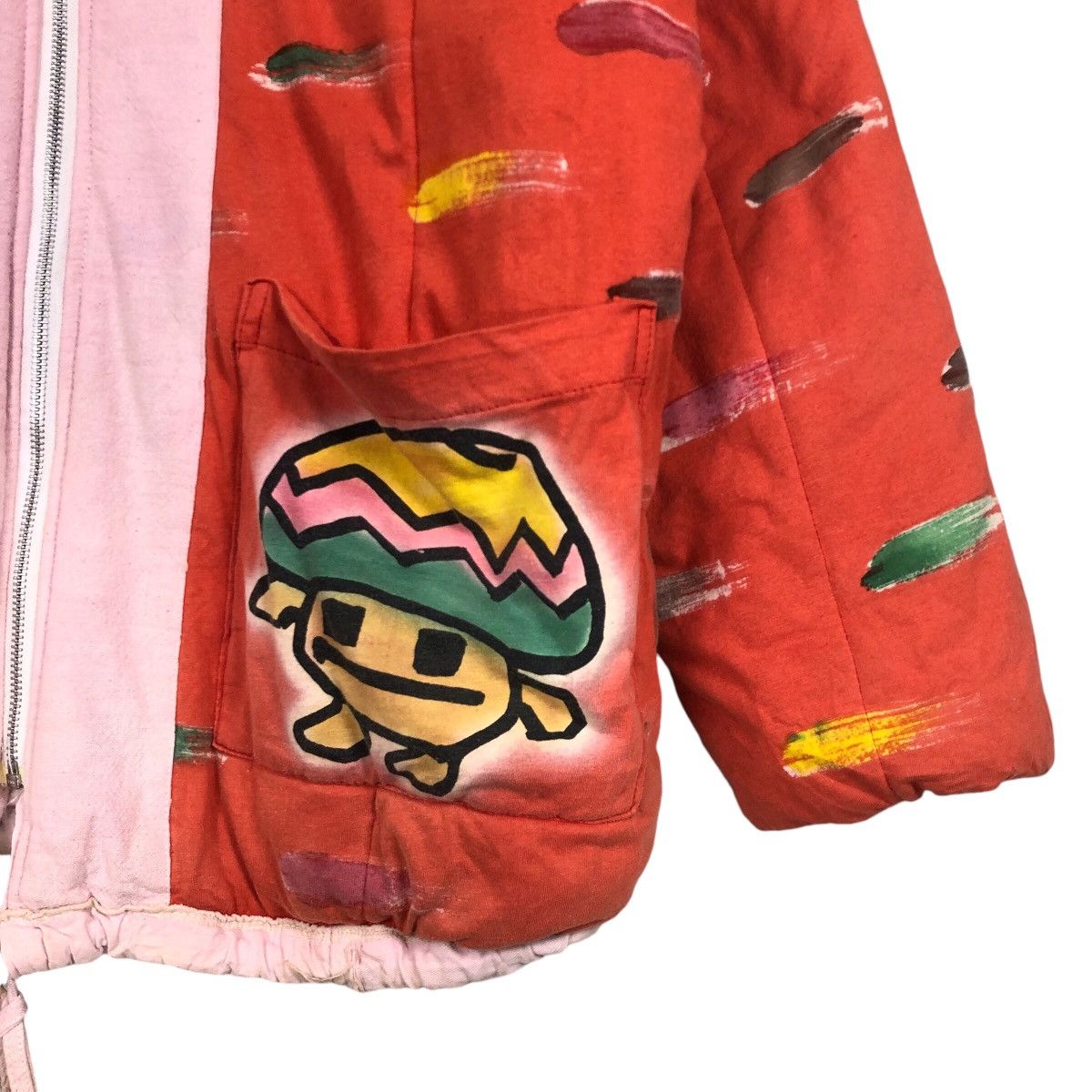 Japanese Brand × Vintage Vintage Cactus And Mushroom Reversible Hooded Jacket Size US XL / EU 56 / 4 - 6 Thumbnail
