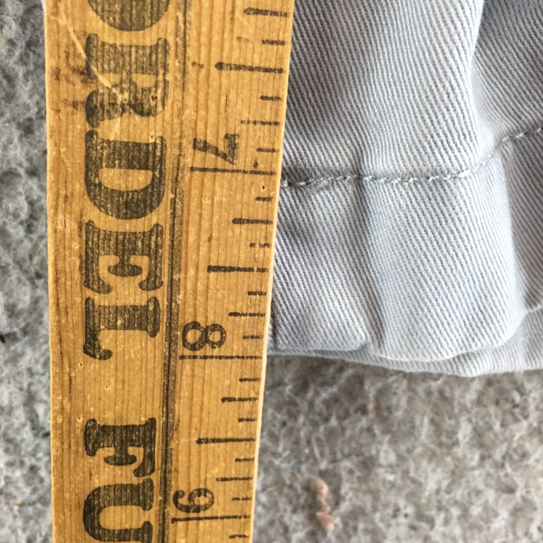 Nautica Nautica Chino Shorts Mens 38W Gray Cotton Pull On Zip Fly Button Front Casual Size US 38 / EU 54 - 7 Thumbnail