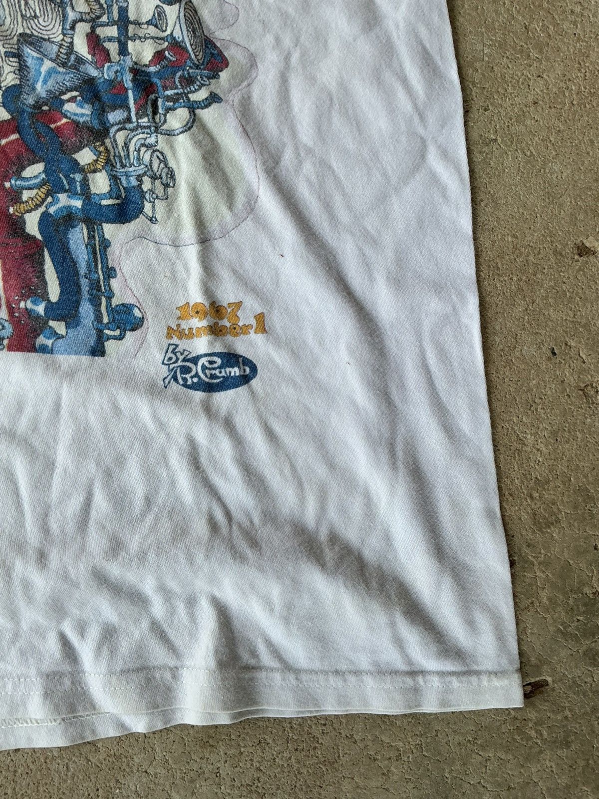 Vintage Vintage Hard Comic By R.Crumb T shirt Size US L / EU 52-54 / 3 - 4 Thumbnail