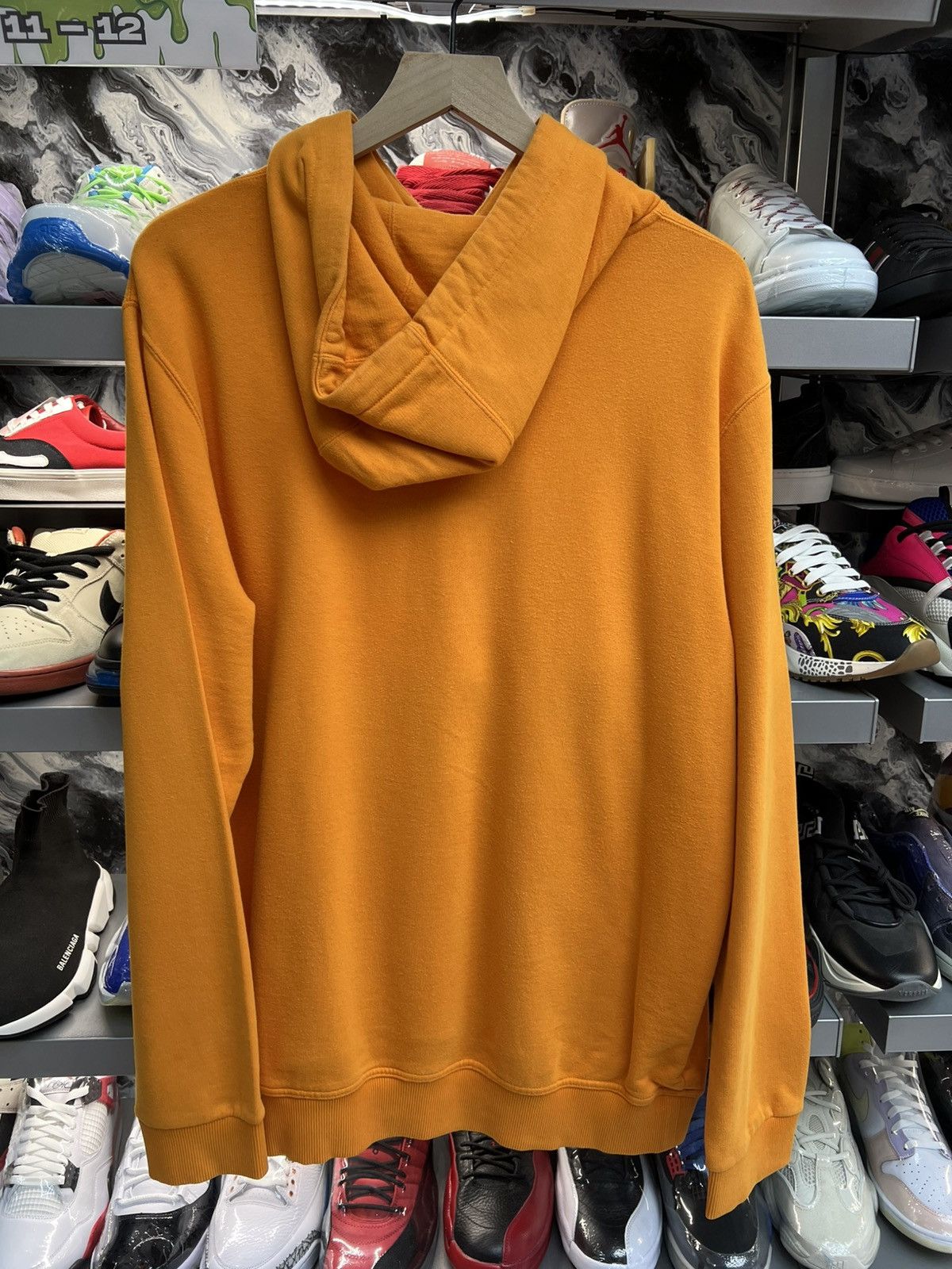 Burberry Burberry Orange Pullover Hoodie Size US XL / EU 56 / 4 - 2 Thumbnail