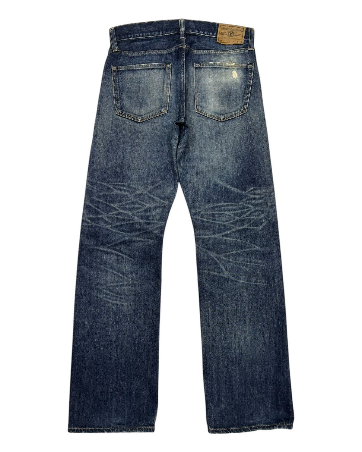 Hysteric Glamour Vintage Japan Blue Jeans Nippon Back Number Denim Size US 33 - 8 Thumbnail