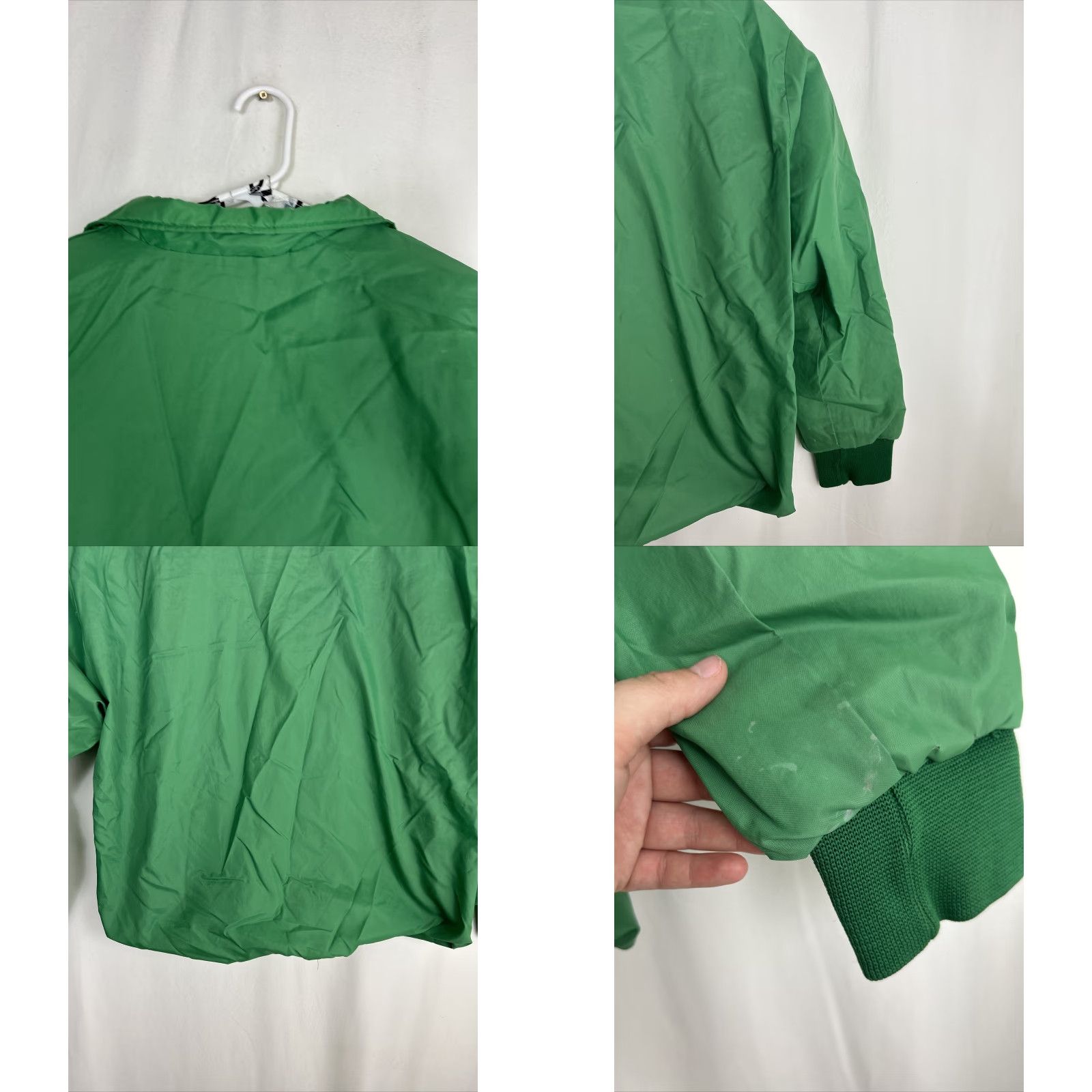 Vintage VINTAGE Aristo Jac Mens Large Green Snap Jacket Bomber Lined Golf Size US L / EU 52-54 / 3 - 10 Thumbnail
