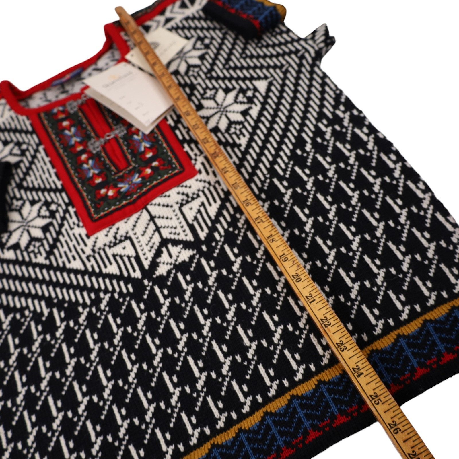 Vintage Vintage NWT Skjaeveland Norwegian Traditional Wool Sweater Size US S / EU 44-46 / 1 - 9 Thumbnail
