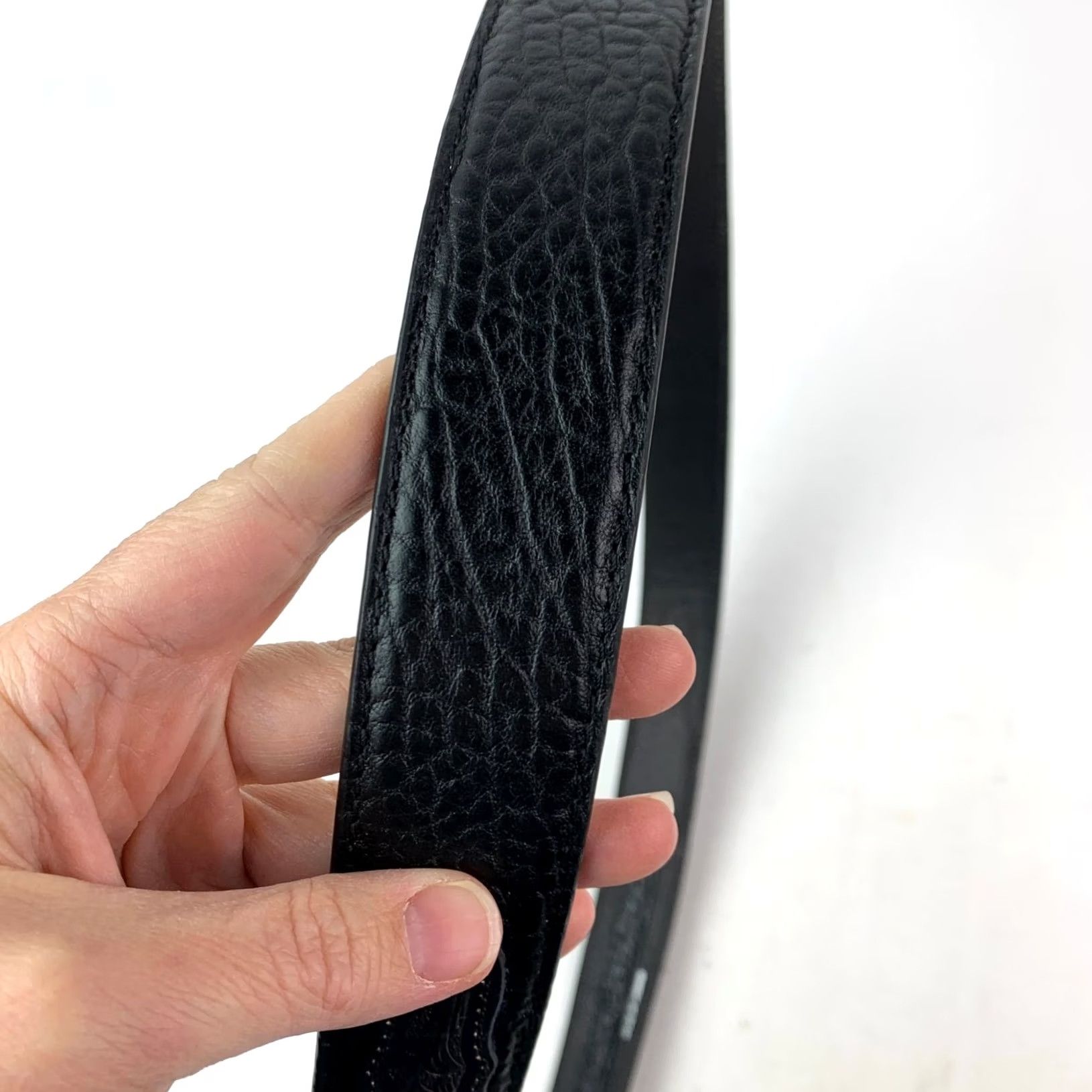 Vintage Nocona Black Genuine Leather Tooled Belt Mens 36 NWT N2438901 Size ONE SIZE - 6 Thumbnail